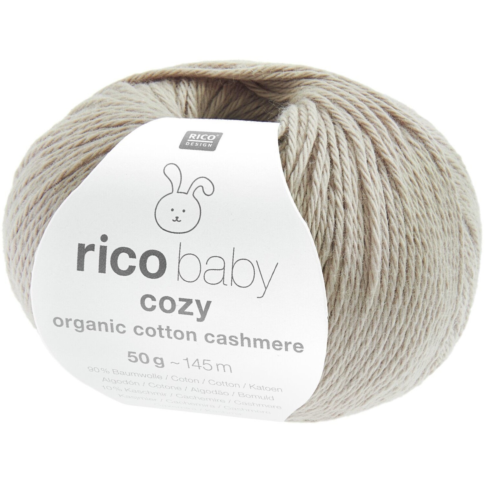 Rico Baby Cozy Organic Cotton Cashmere 9 Greige