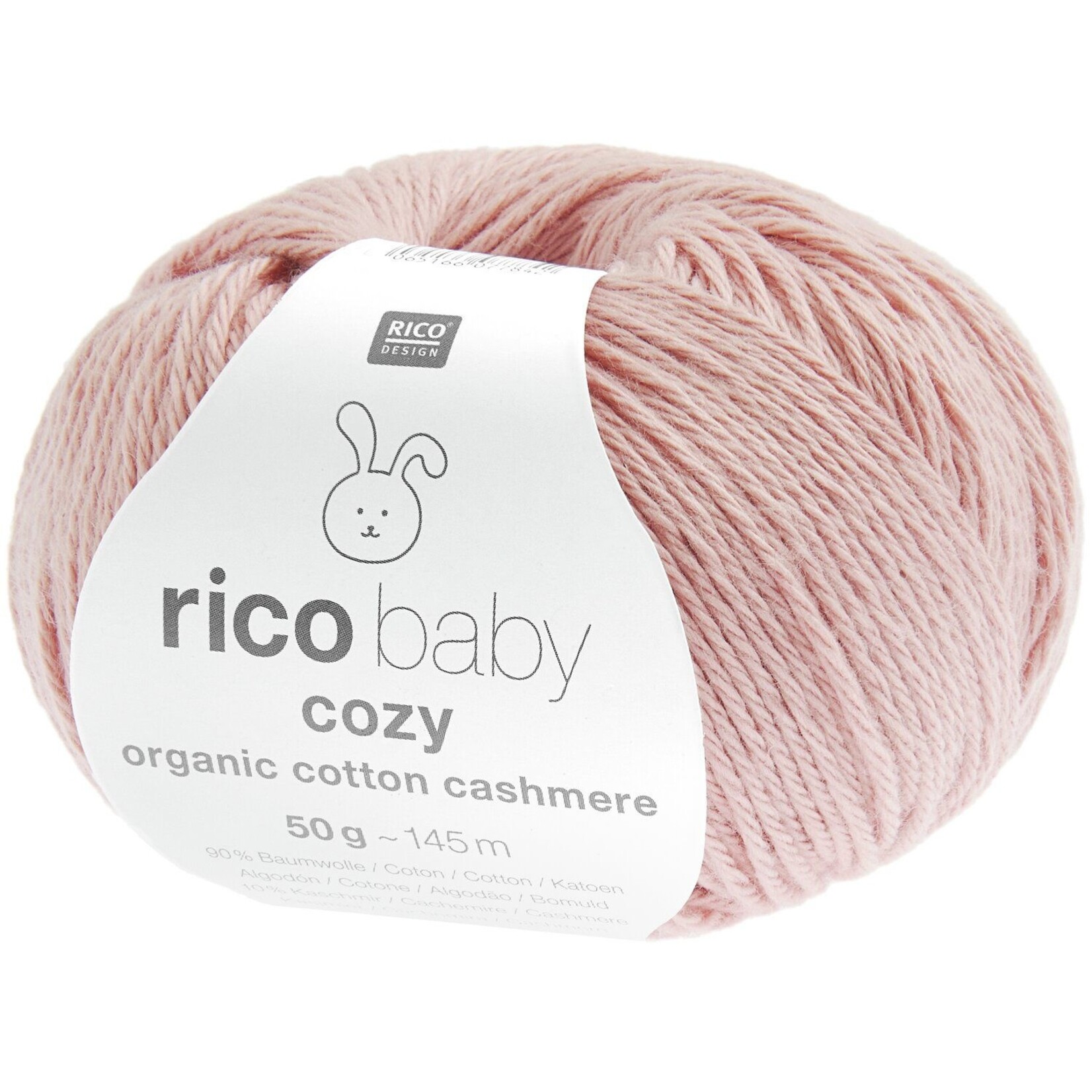 Rico Baby Cozy Organic Cotton Cashmere 10 Blush