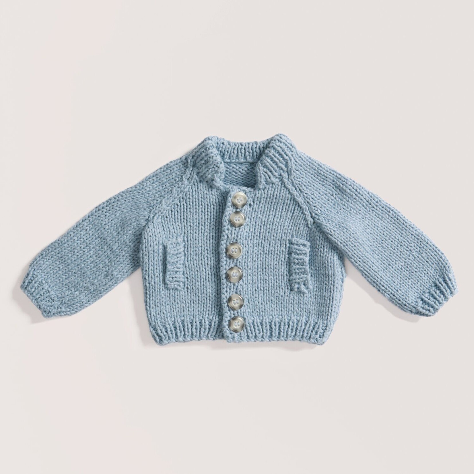 Rico Baby Cozy Organic Cotton Cashmere 13 Dove Blue