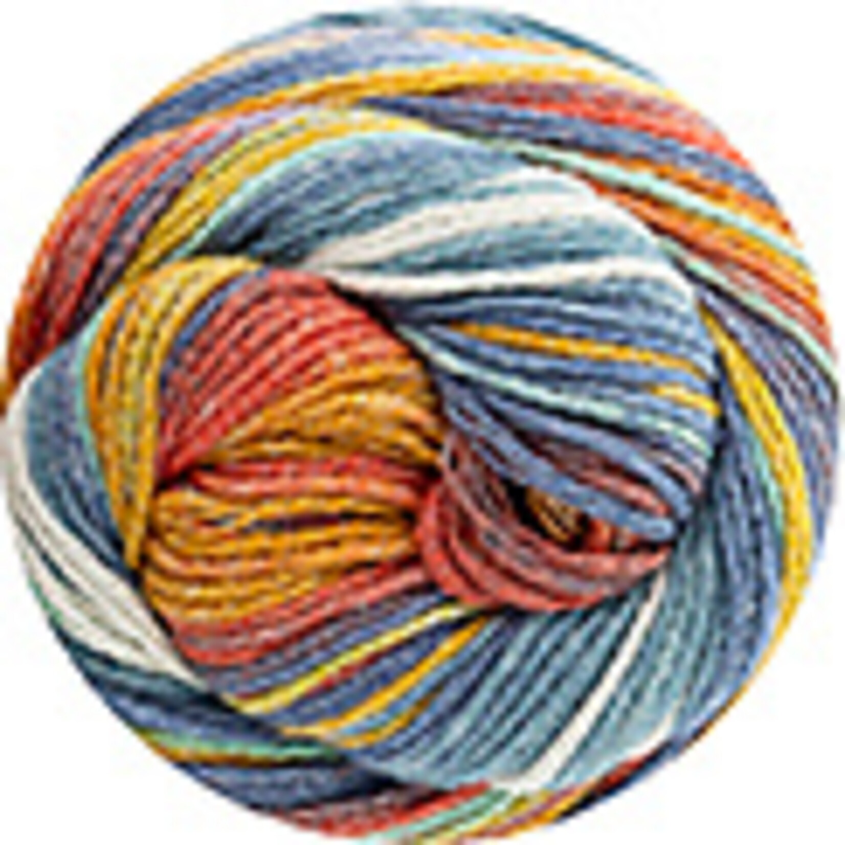 Katia Fair Cotton Stretch 102 Koraal-Geel-Olieverf