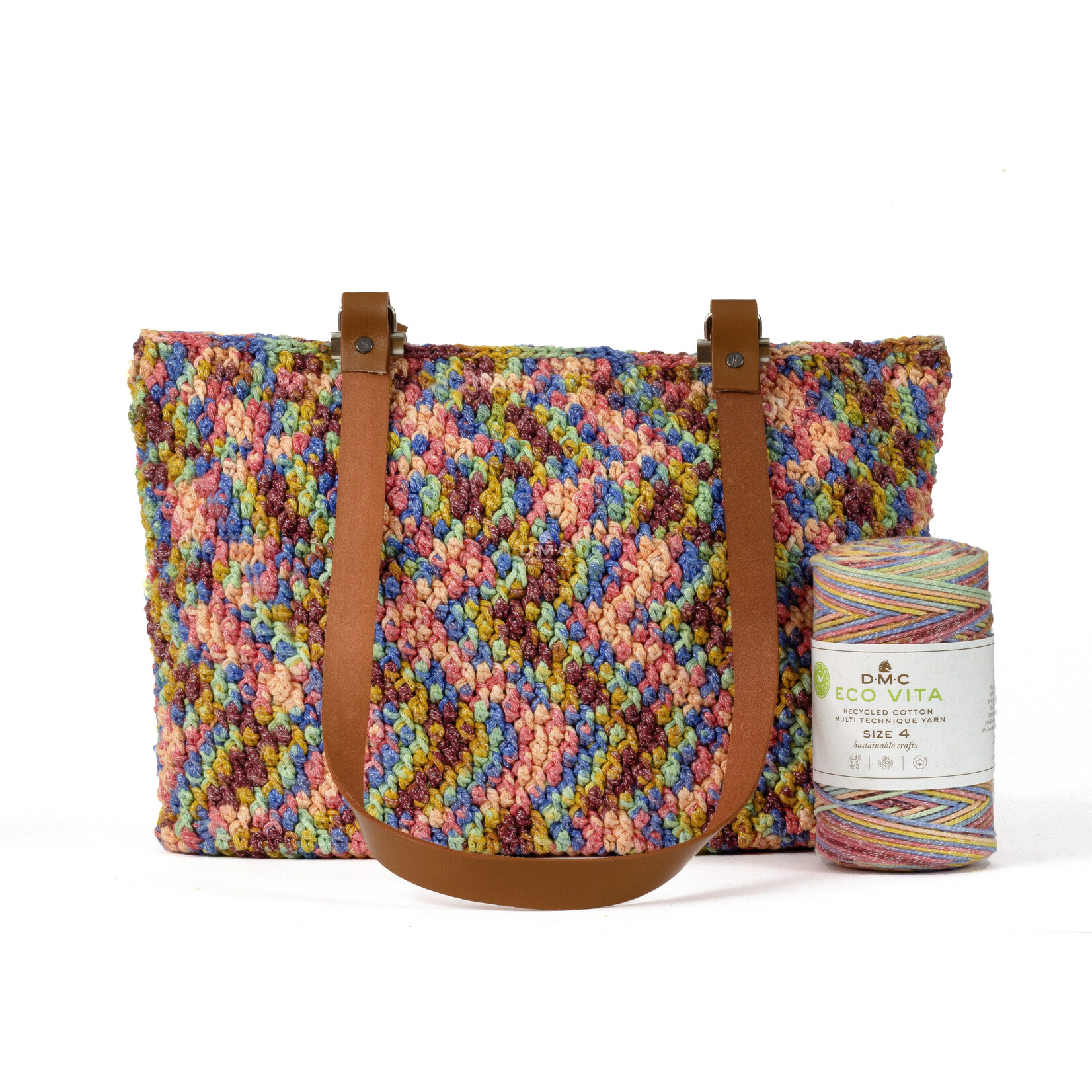 DMC Eco Vita 4 patronenboek 6 tassen multicolor