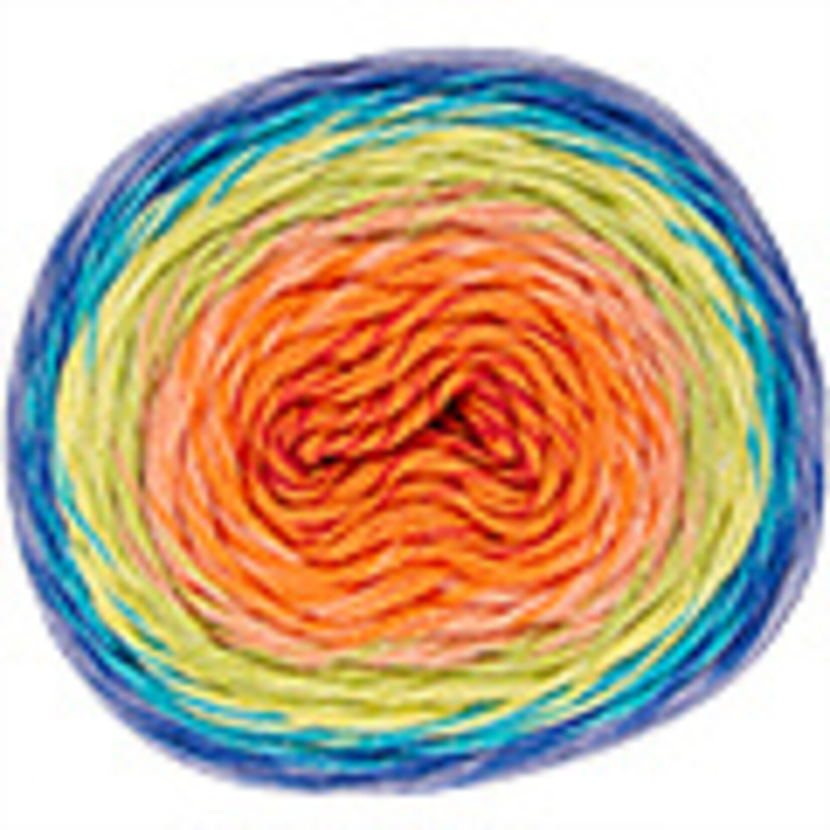 Katia Pop-up Cotton 303 - Blauw-Rood-Oranje-Geel