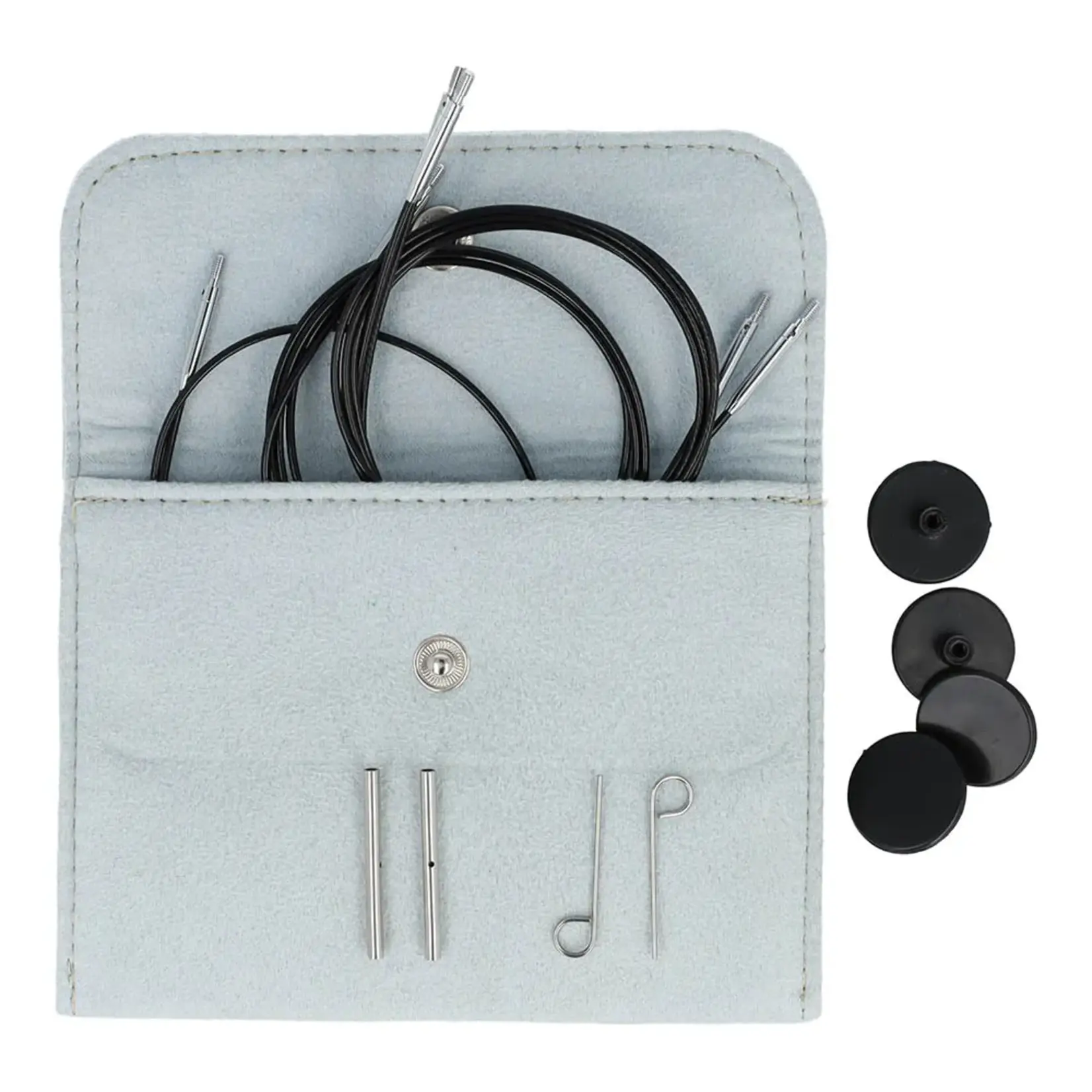 Knitpro Swivel 360° verwisselbare kabels set