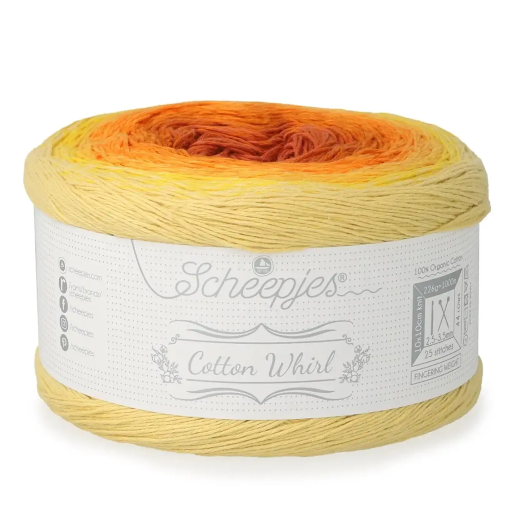 Scheepjes Cotton Whirl  741 Sunspell