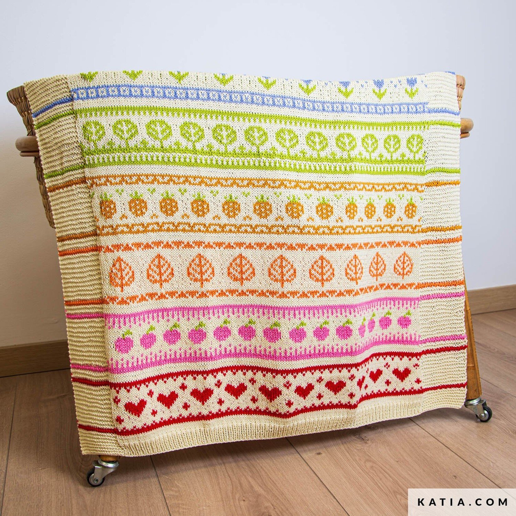 Katia Rainbow Garden KAL 2026 Kit – Katia Fair Cotton