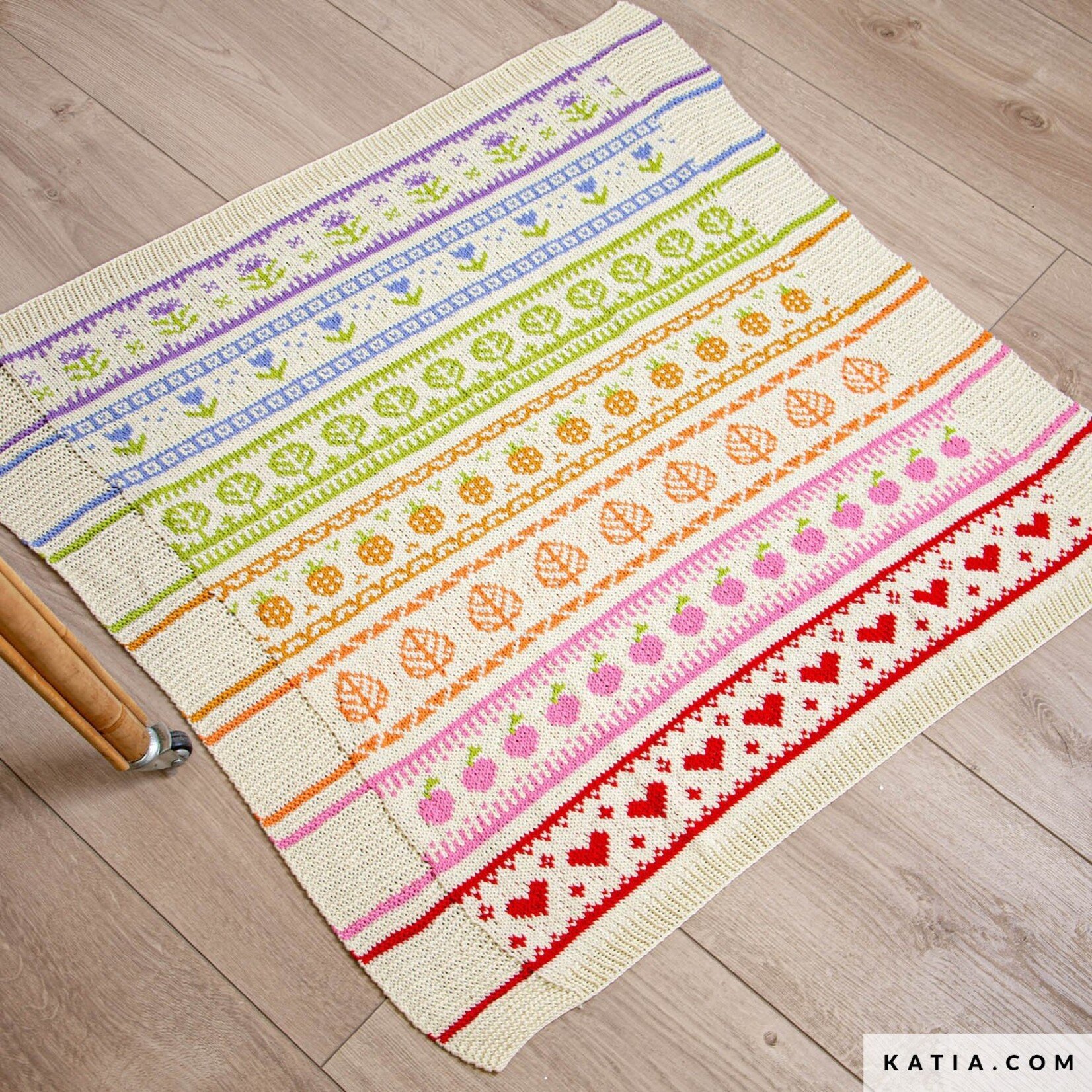 Katia Rainbow Garden KAL 2026 Kit – Katia Fair Cotton