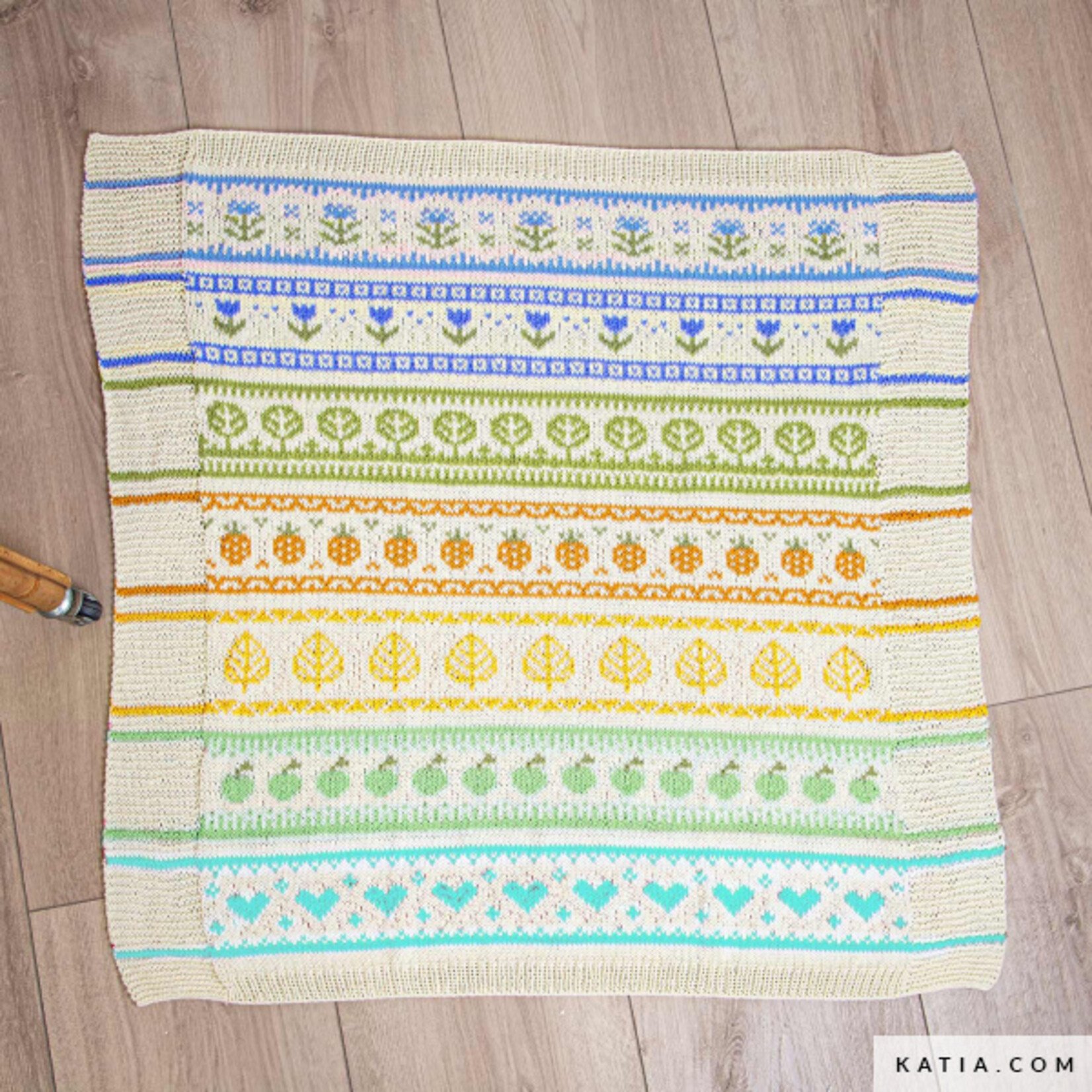 Katia Rainbow Garden KAL 2026 Kit – Katia Fair Cotton