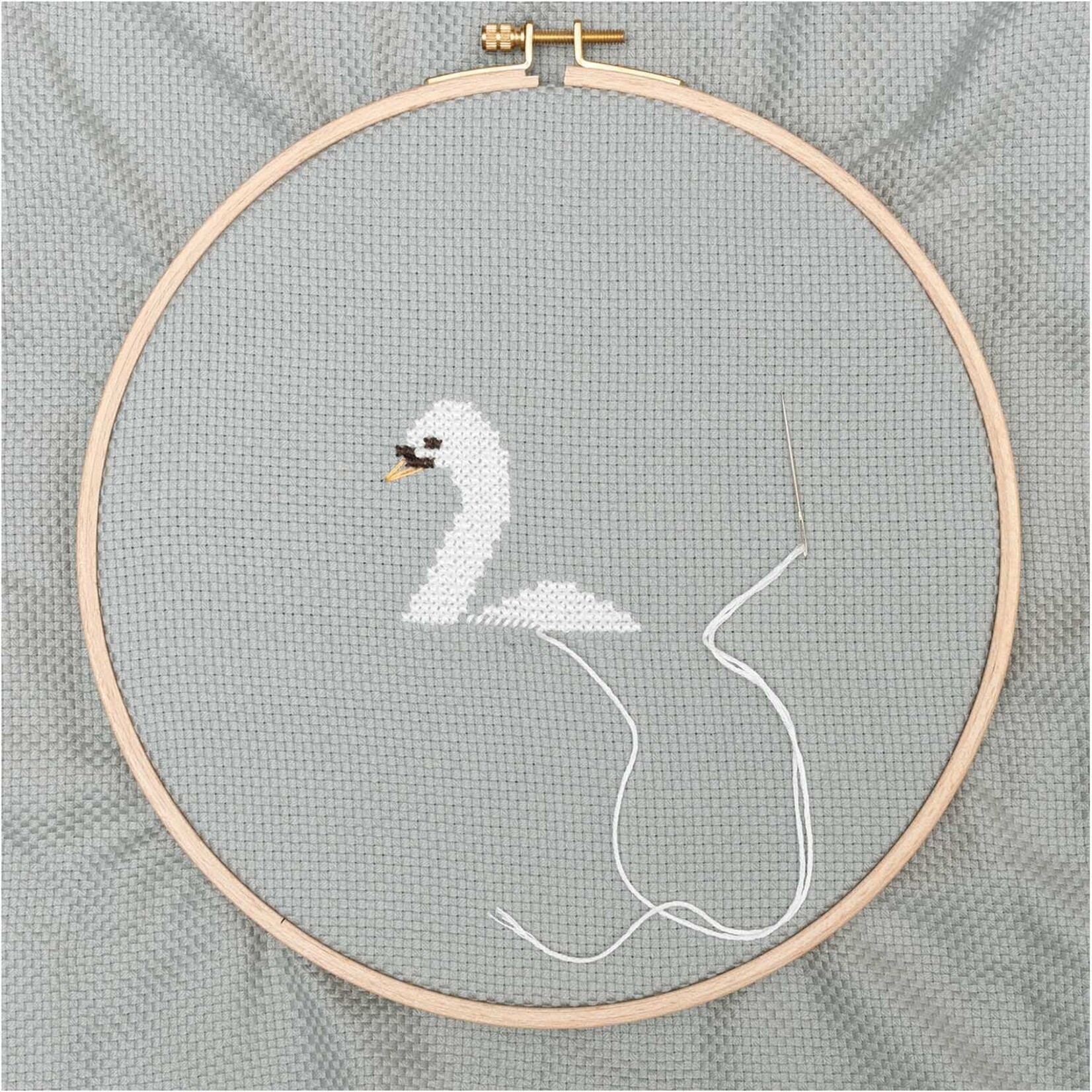 Rico Monks Cloth Grijs 140 x 50 cm