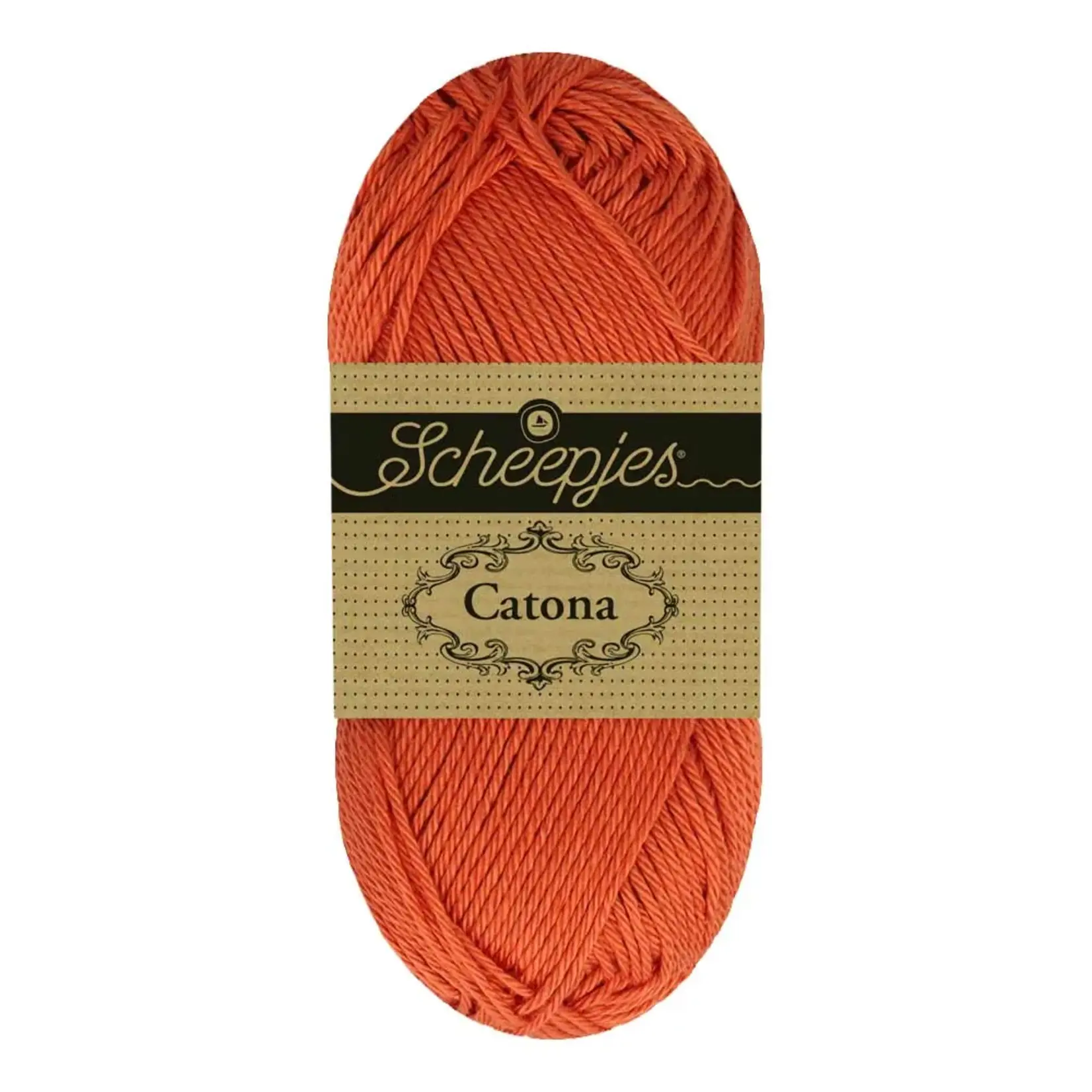 Scheepjes Catona 50  081 Clay Red