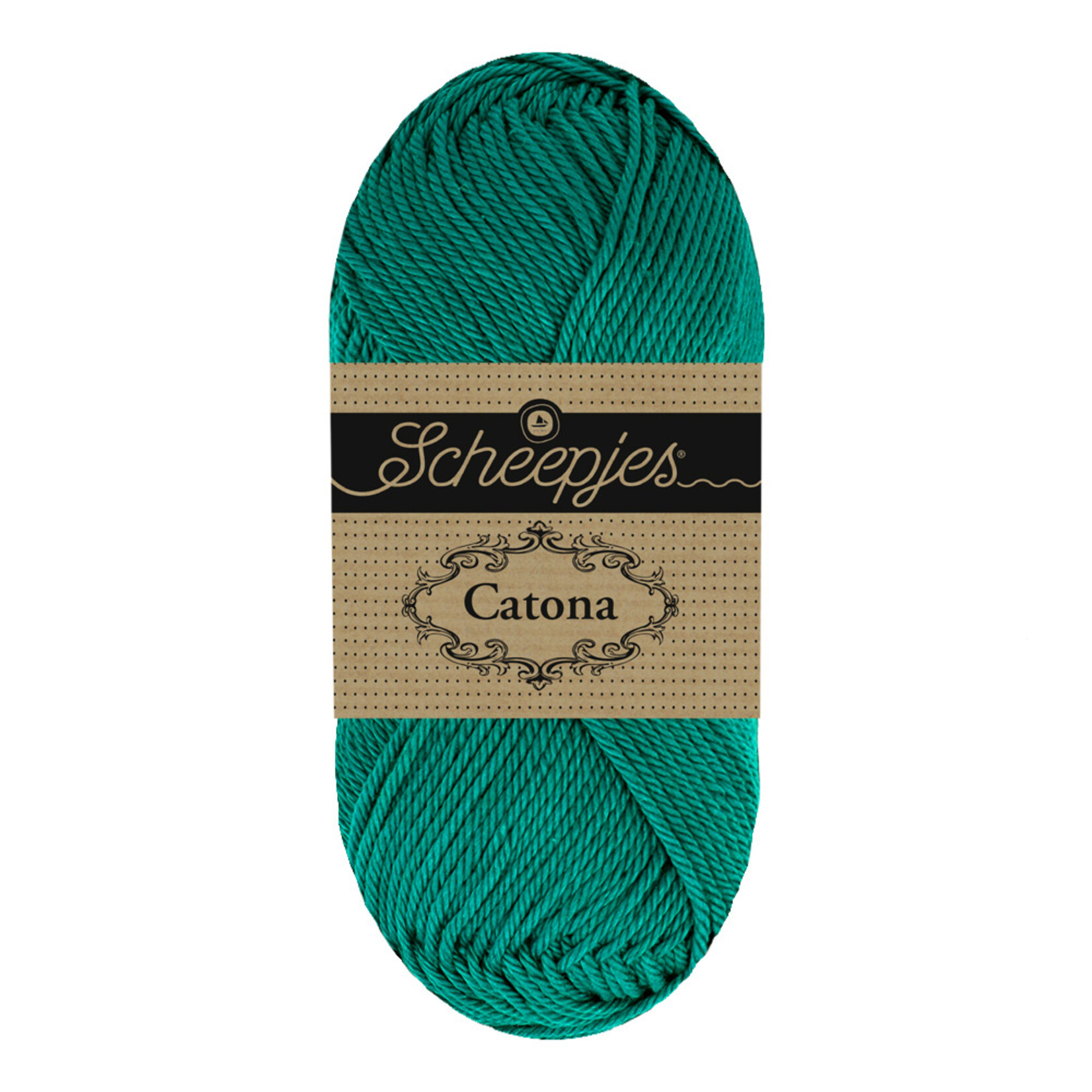 Scheepjes Catona 50  094 Vintage Teal