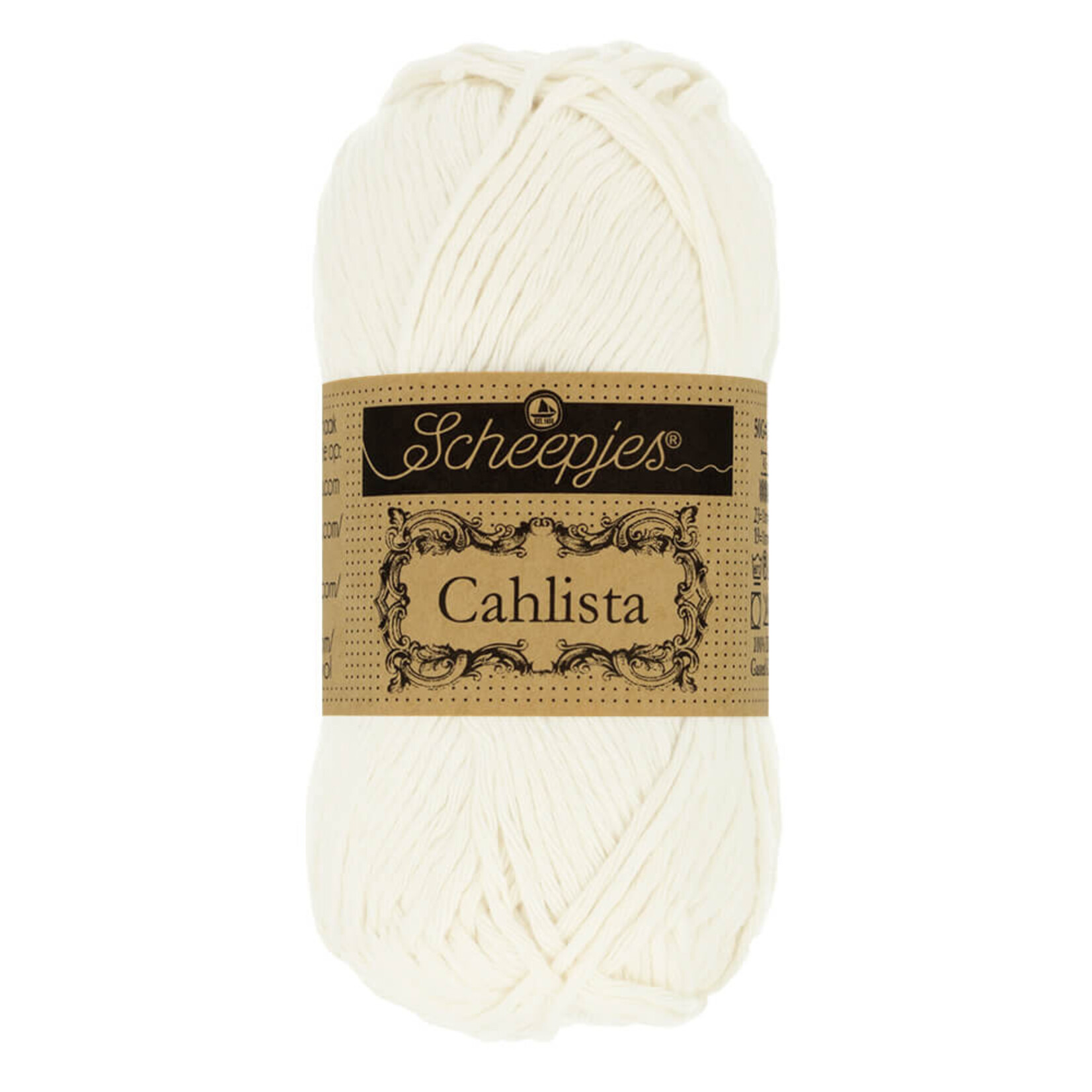 Scheepjes Cahlista 105 Bridal White
