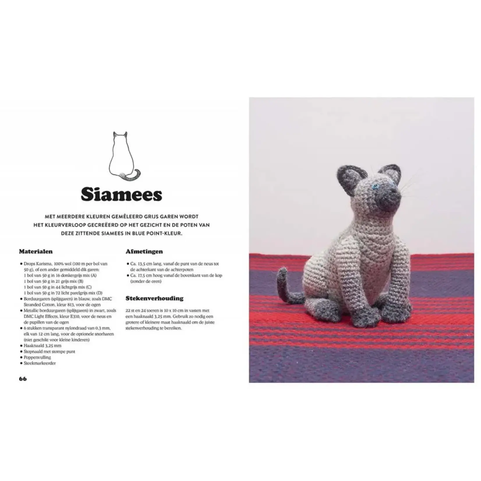 Librero Haakboek Katten haken