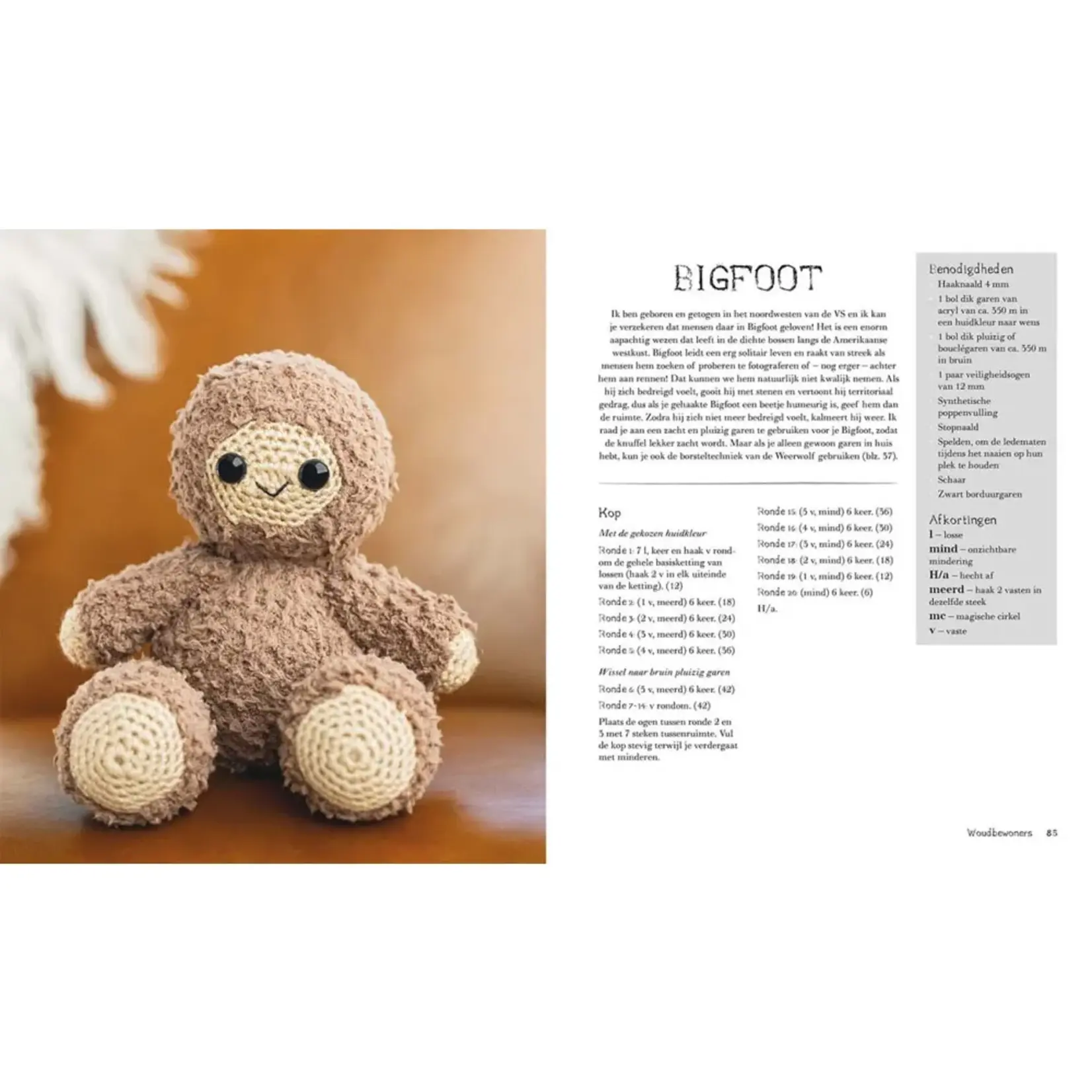 Librero Haakboek Griezelige wezens & fabeldieren