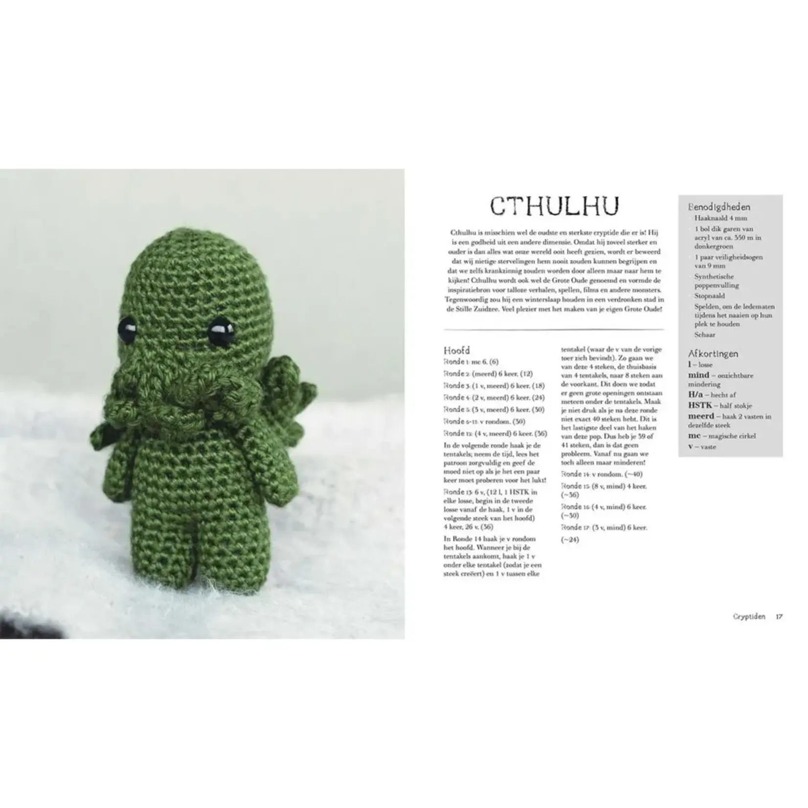 Librero Haakboek Griezelige wezens & fabeldieren