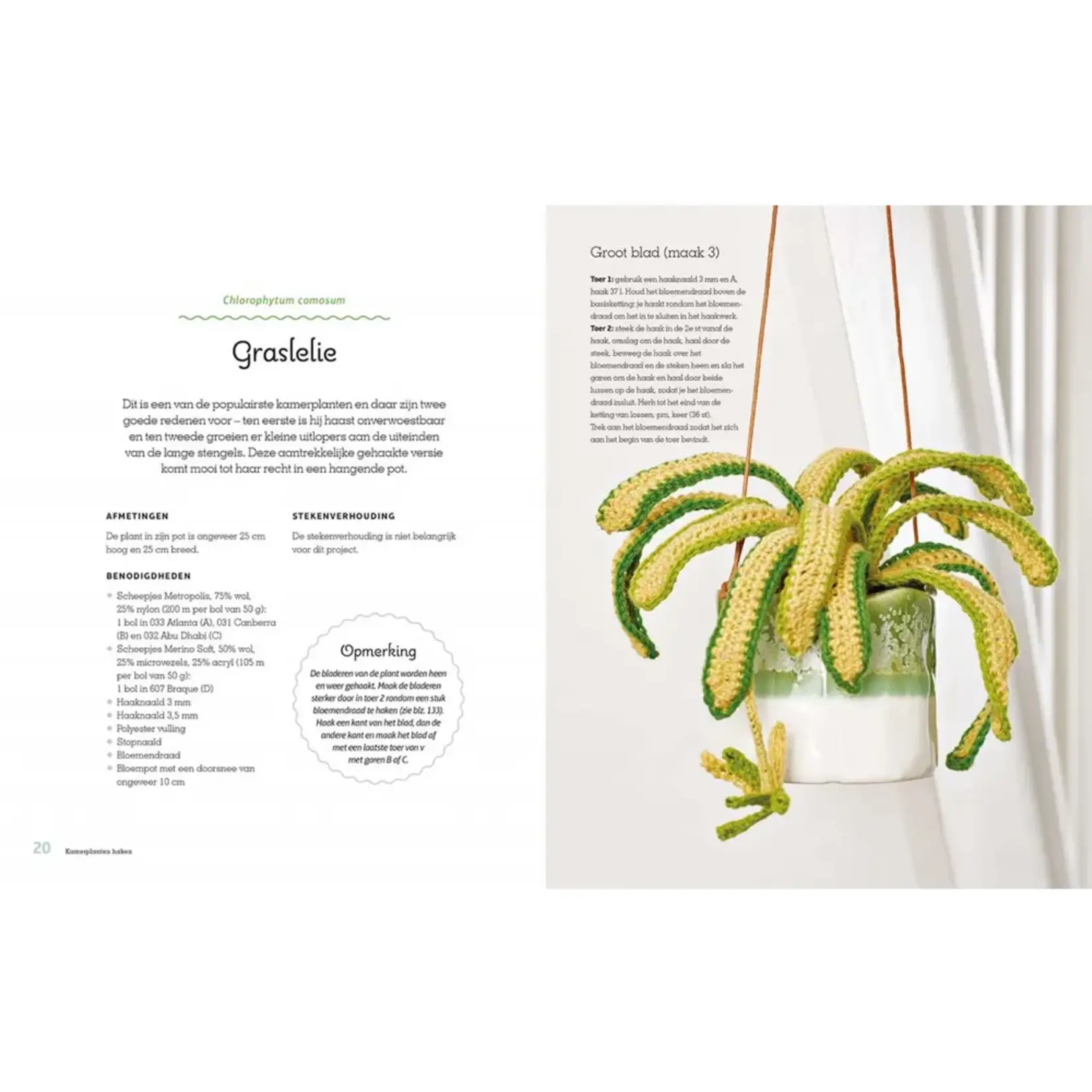 Librero Haakboek Kamerplanten haken