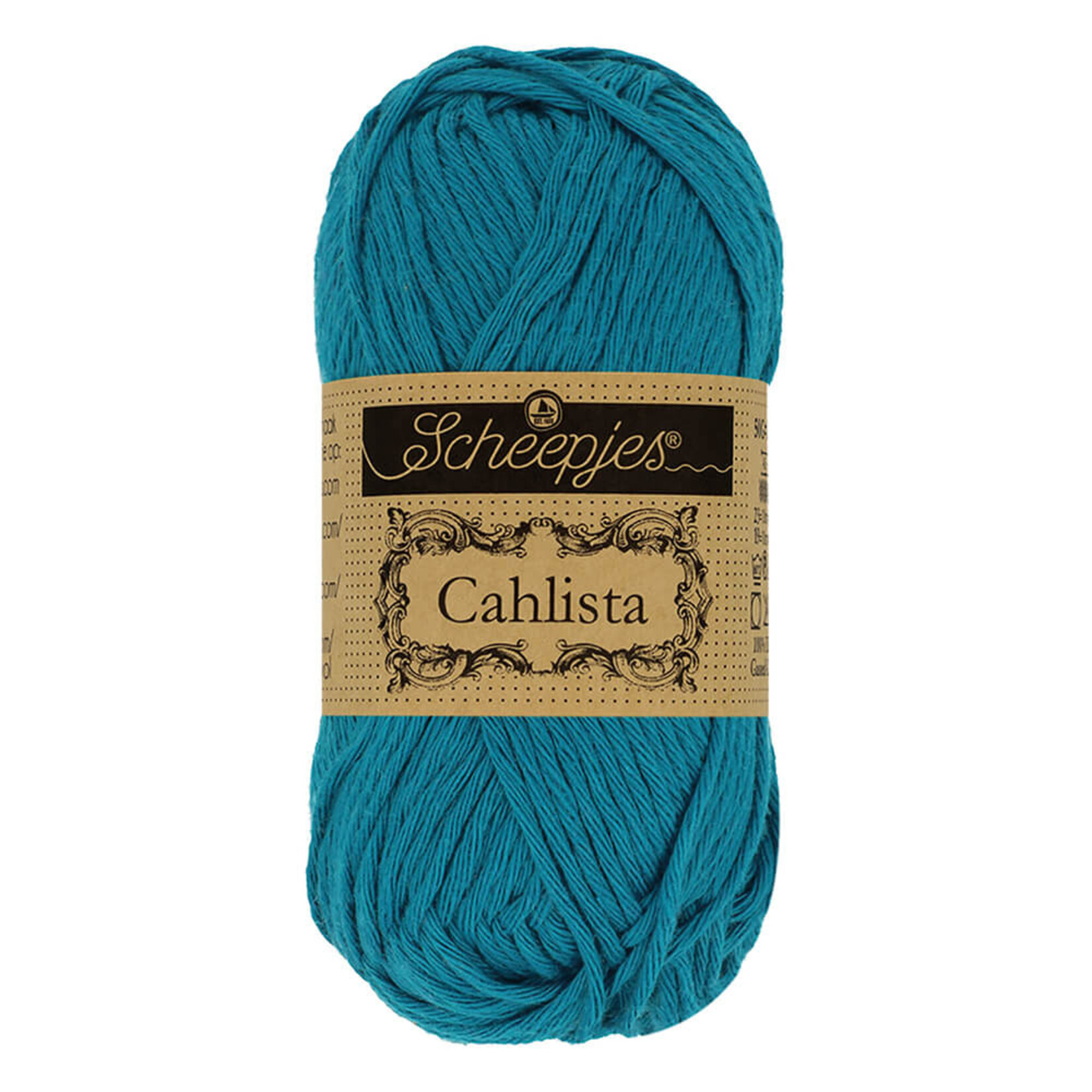 Scheepjes Cahlista  400 Petrol Blue