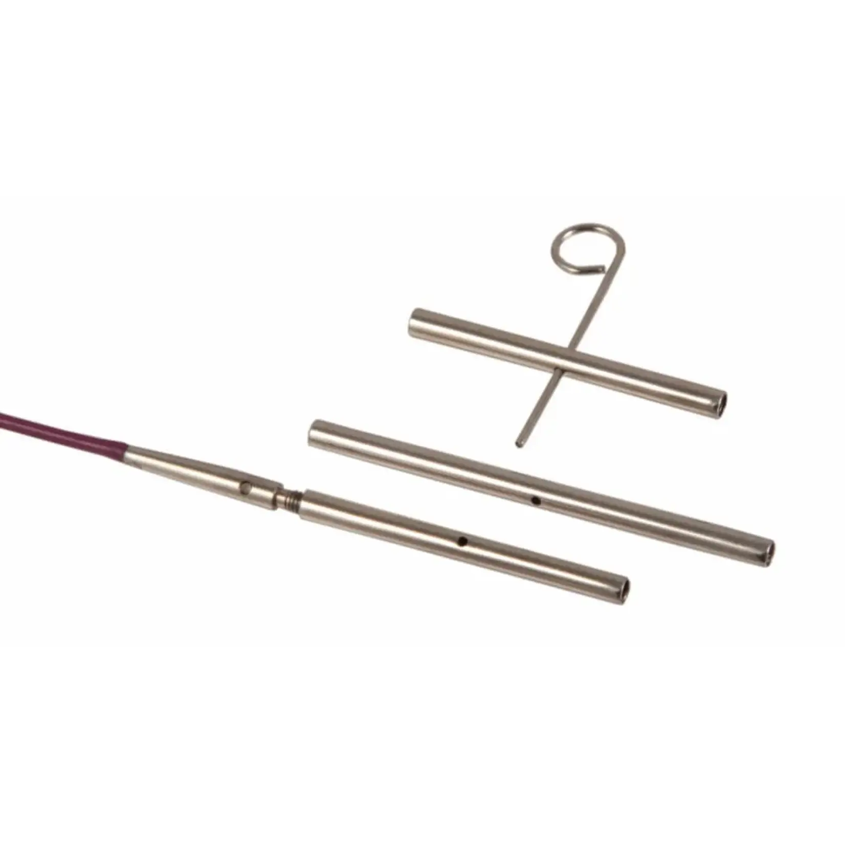 Knitpro Kabel Connector in roestvrij staal