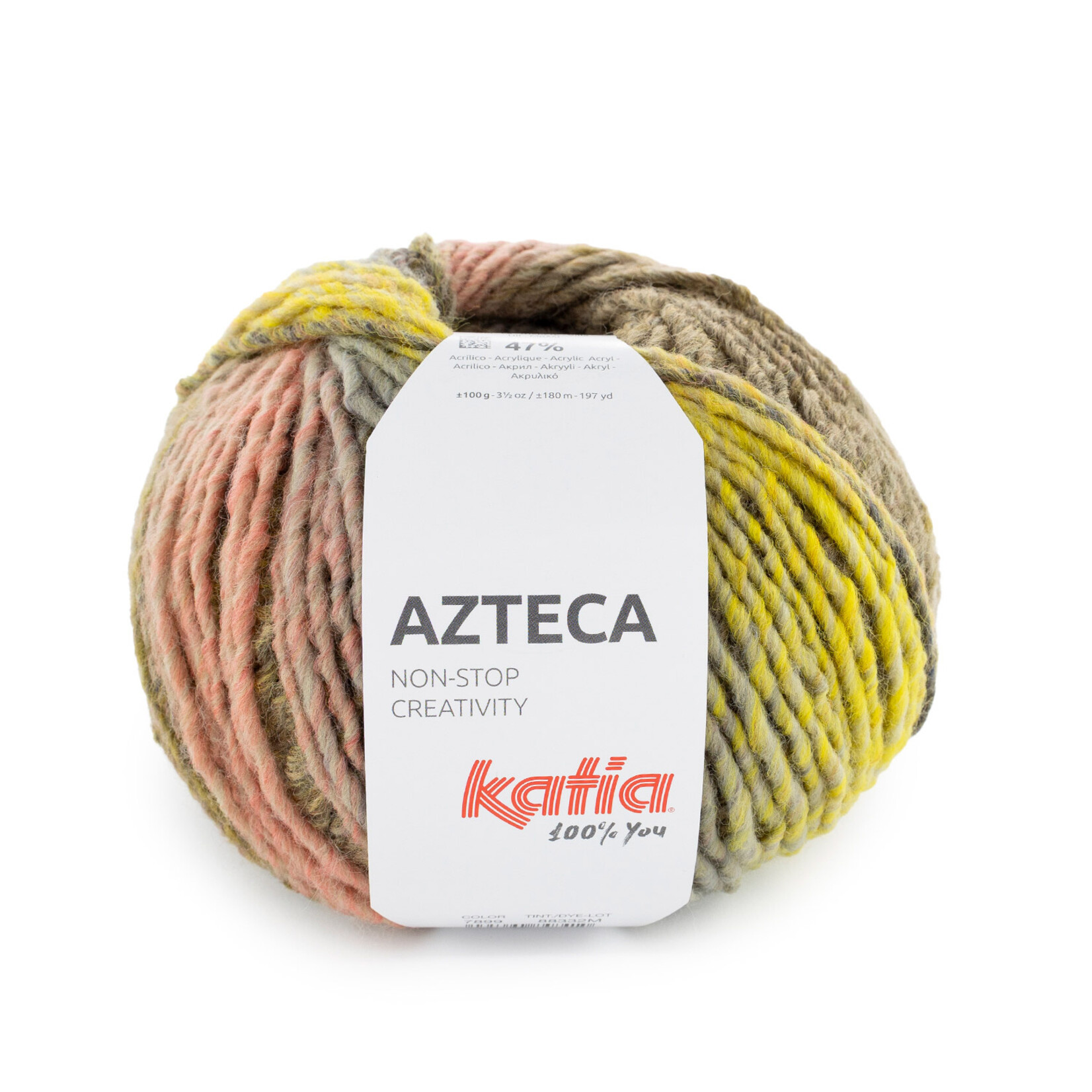 Katia Azteca 7899 Bruin-Geel-Rood
