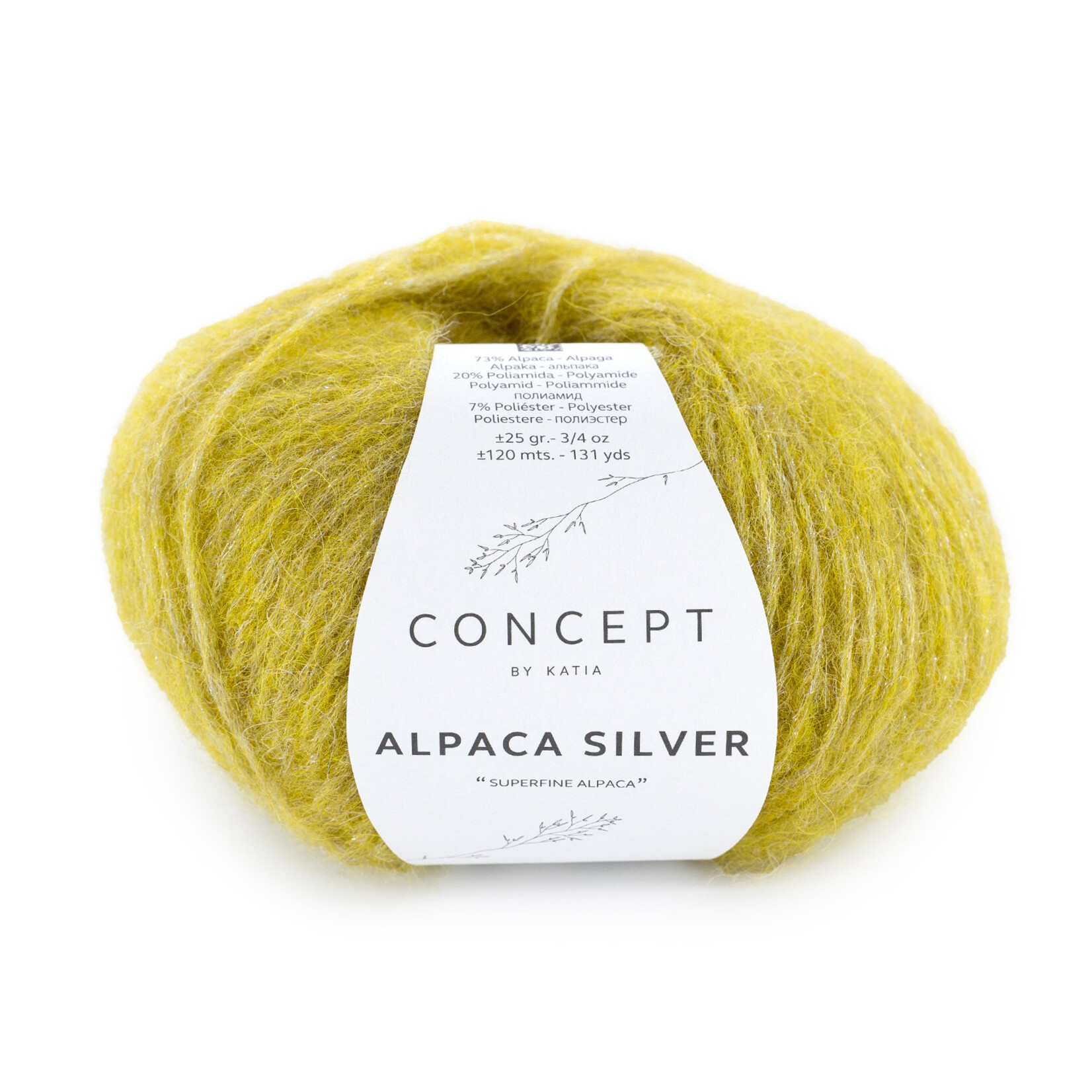 Katia Alpaca Silver 285 Citronella