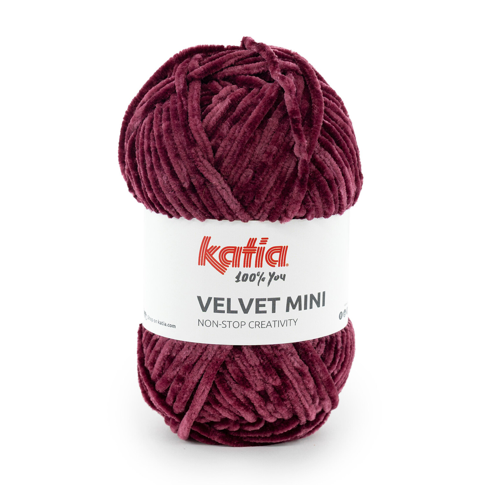 Katia Velvet Mini 231 Wijnrood