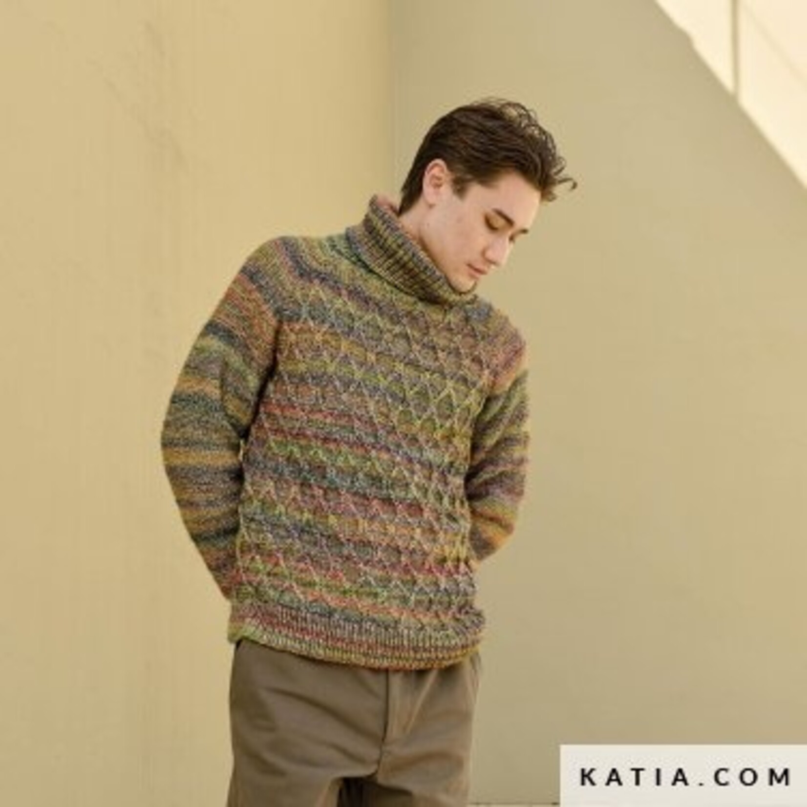 Katia Cotton-Merino Rainbow 502 Roze-Lila-Pastelblauw
