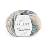 Katia Cotton-Merino Rainbow 502 Roze-Lila-Pastelblauw