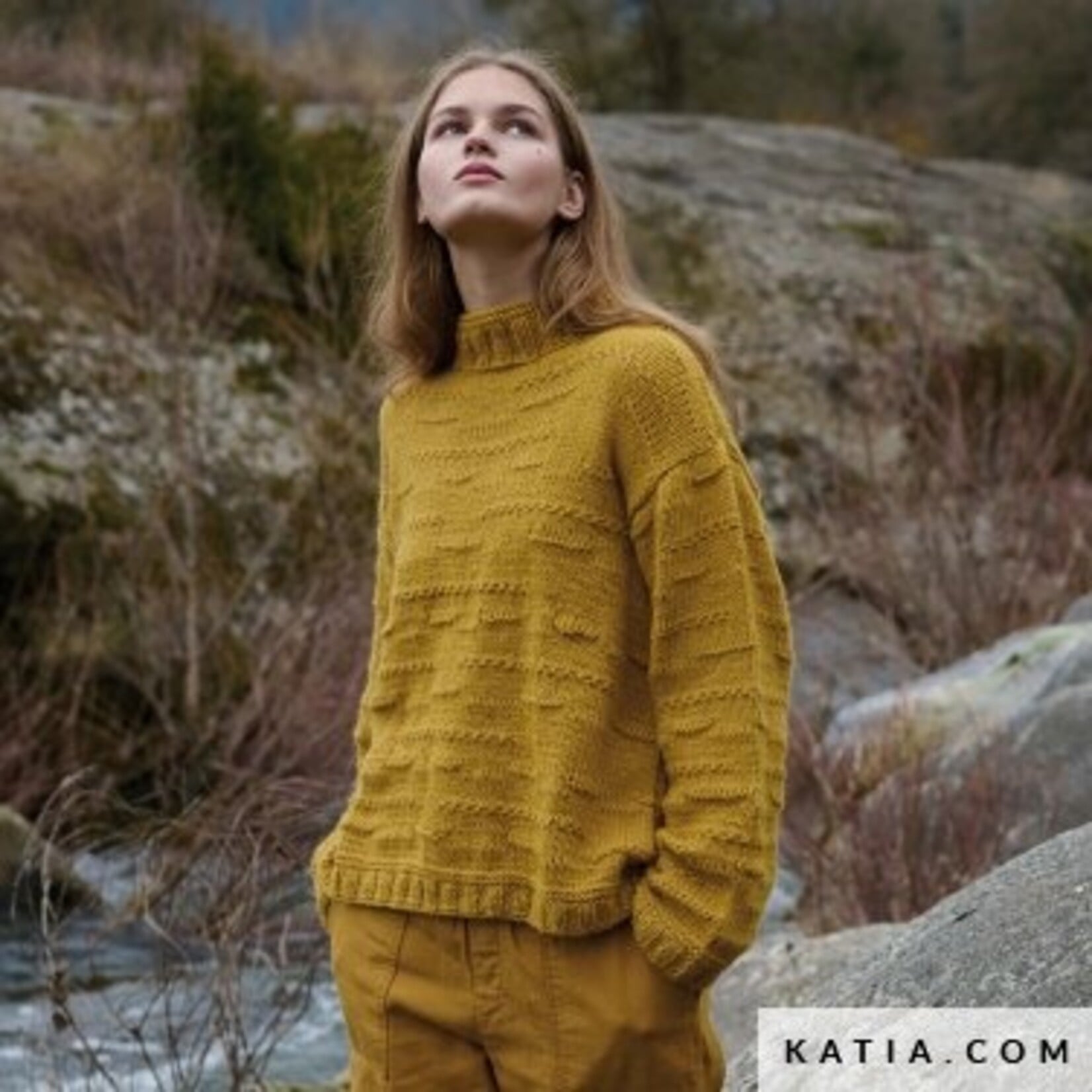 Katia Cotton-Merino Solids 62 Mosterd