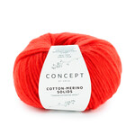 Katia Cotton-Merino Solids 64 Rood