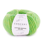 Katia Cotton-Merino Solids 66 Grasgroen