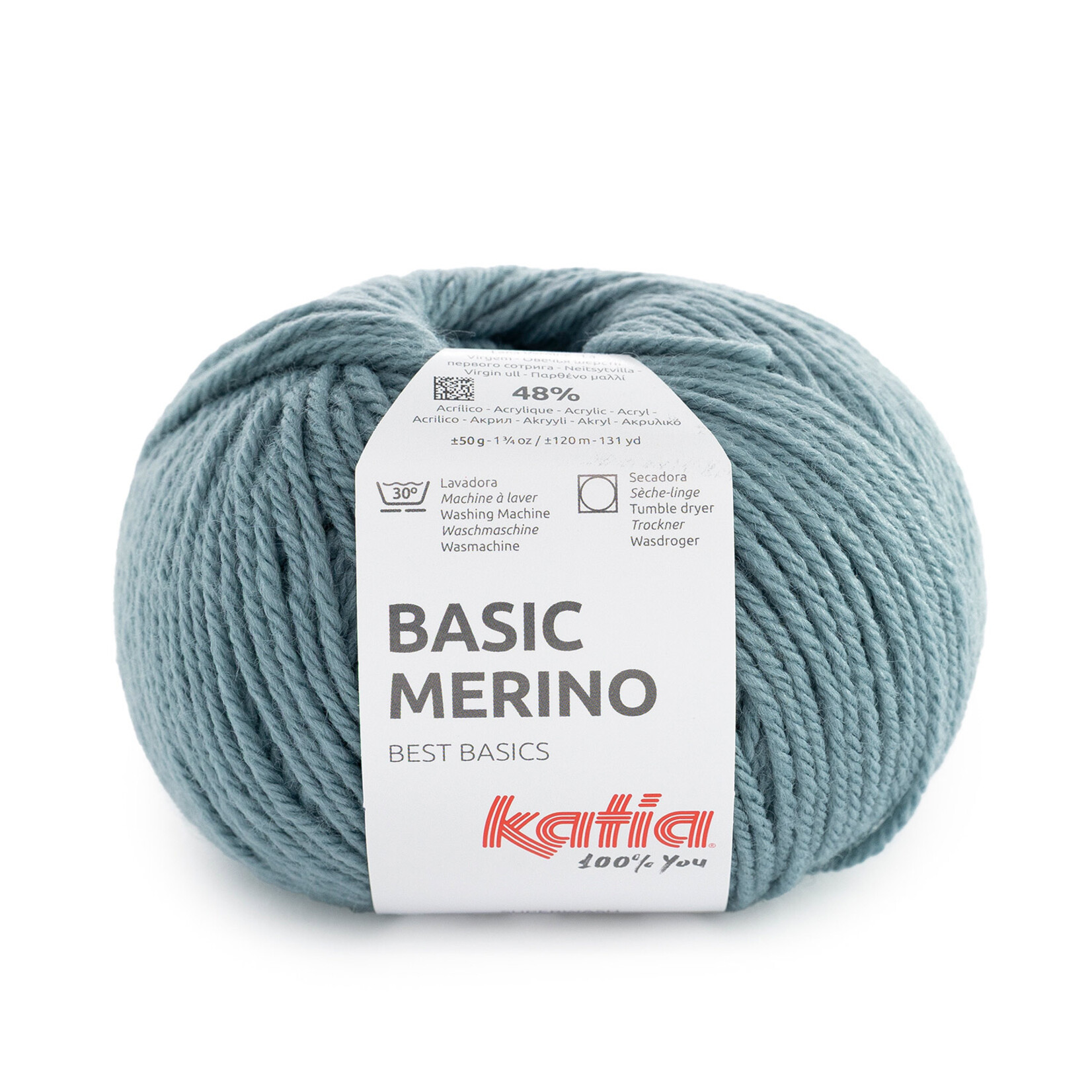 Katia Basic Merino 110 Grijsblauw