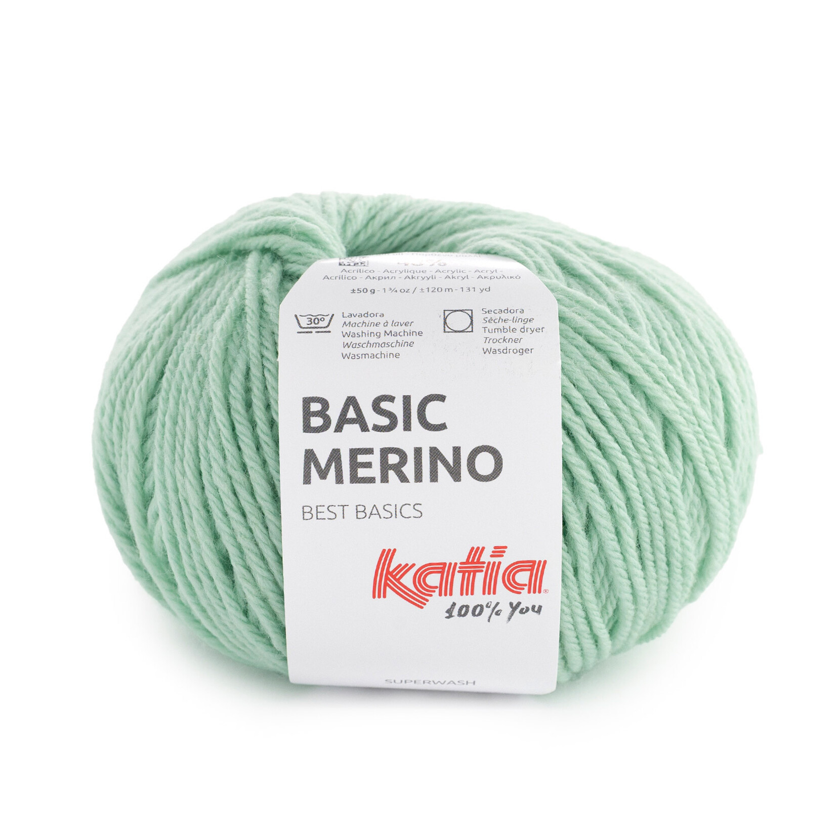 Katia Basic Merino 111 Blauwgroen
