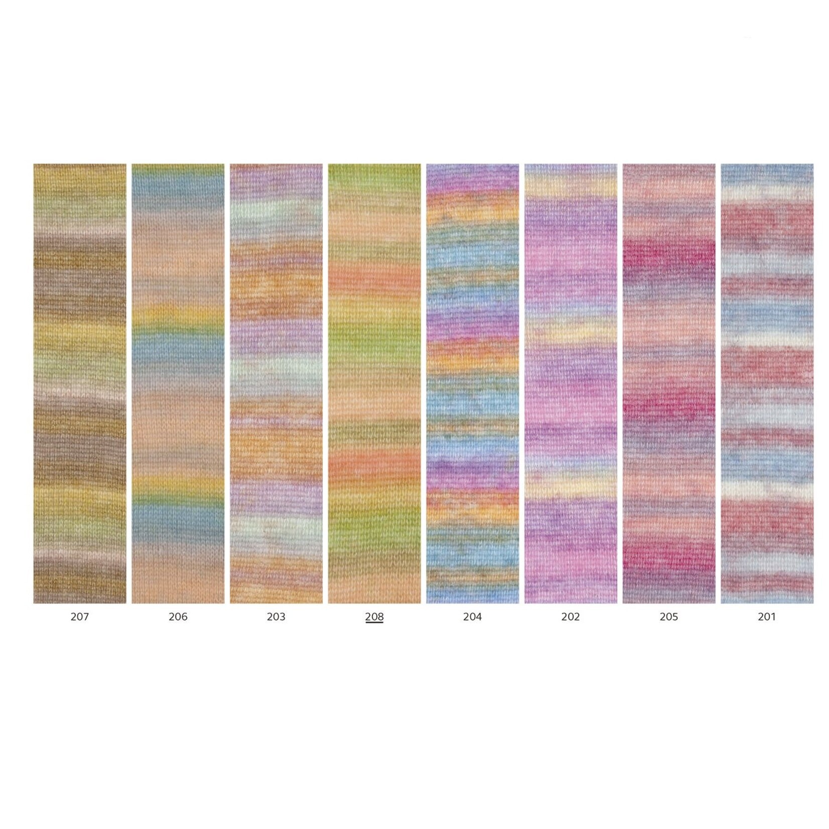 Katia Atenea Tones 208 Zalm-Groen-Koraal