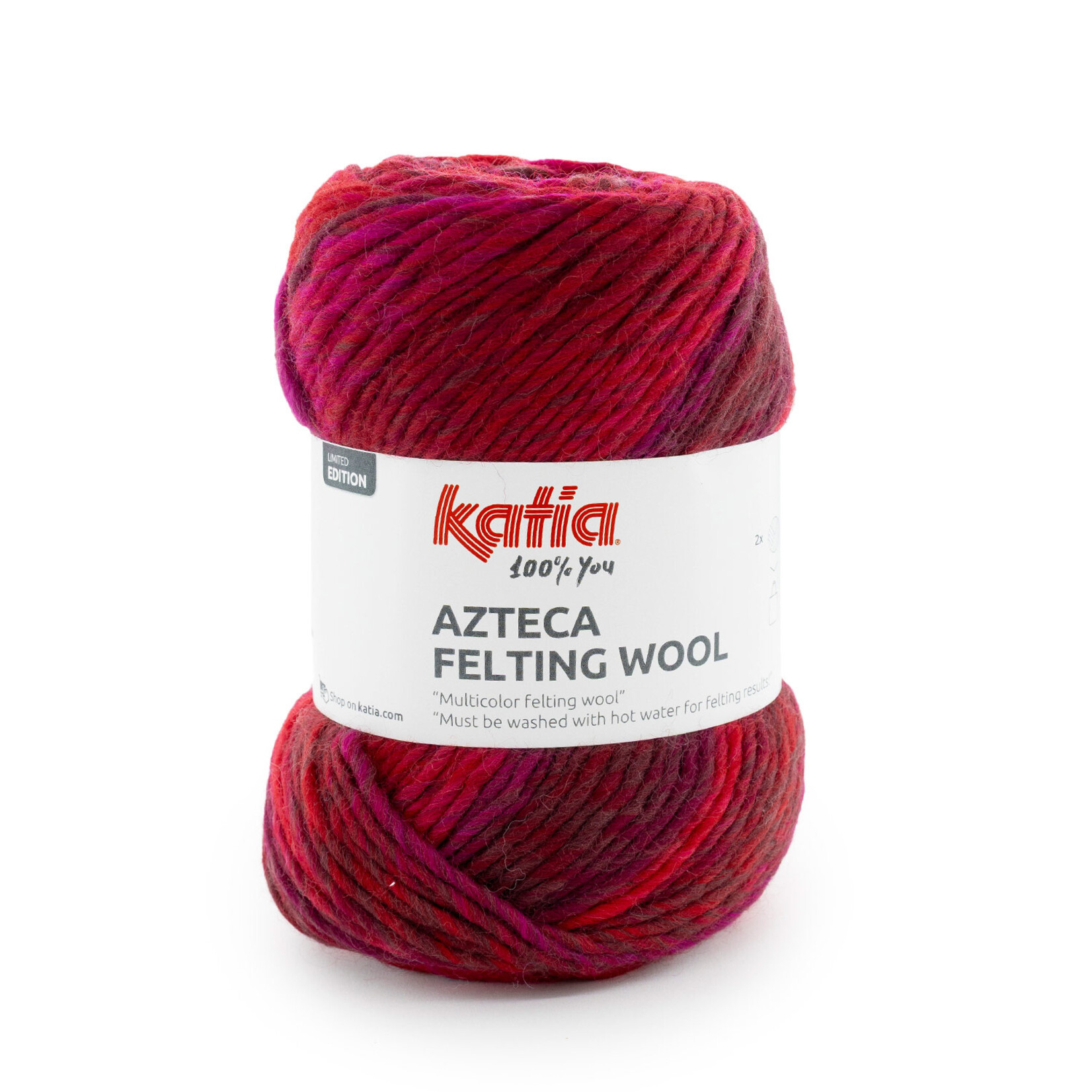 Katia Azteca Felting Wool 304 - Rood
