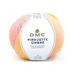 DMC Pirouette Ombre 100 Roos-Koraal-Geel