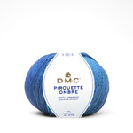 DMC Pirouette Ombre 106 Blauw-Navy-Turquoise