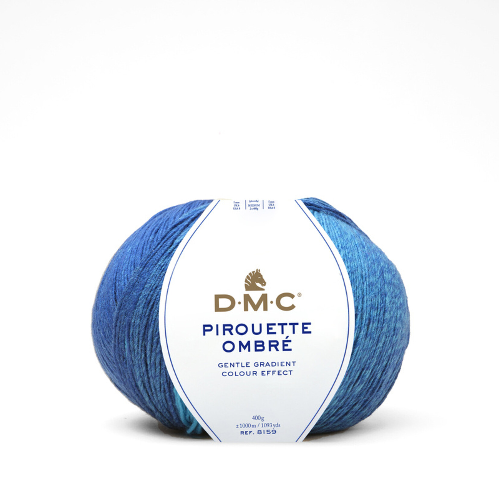 DMC Pirouette Ombre 106 Blauw-Navy-Turquoise