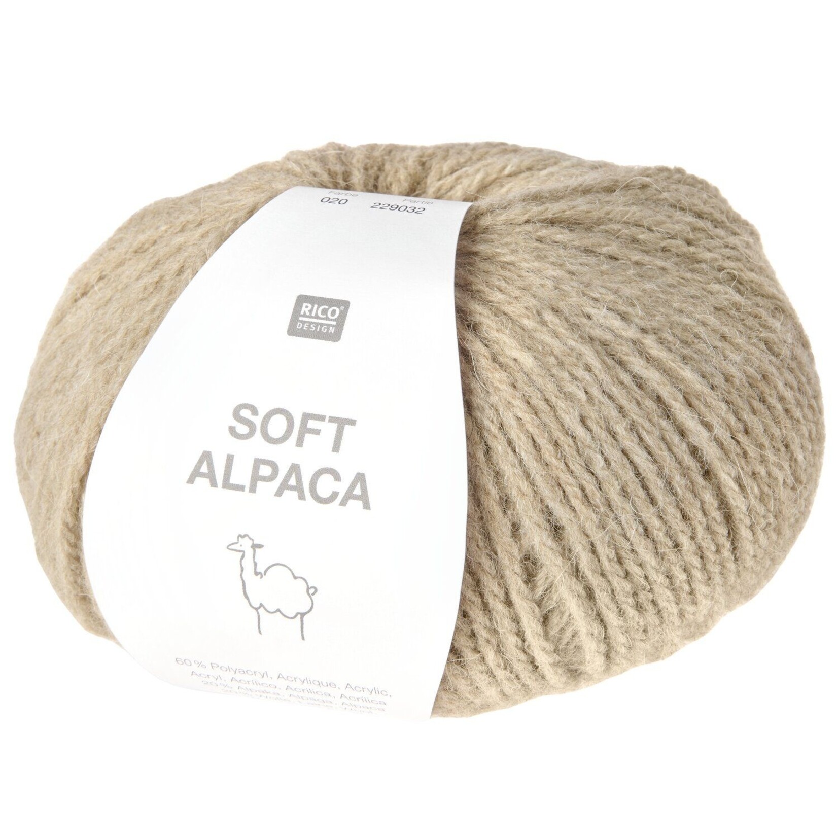 Rico Soft Alpaca 20 Zand