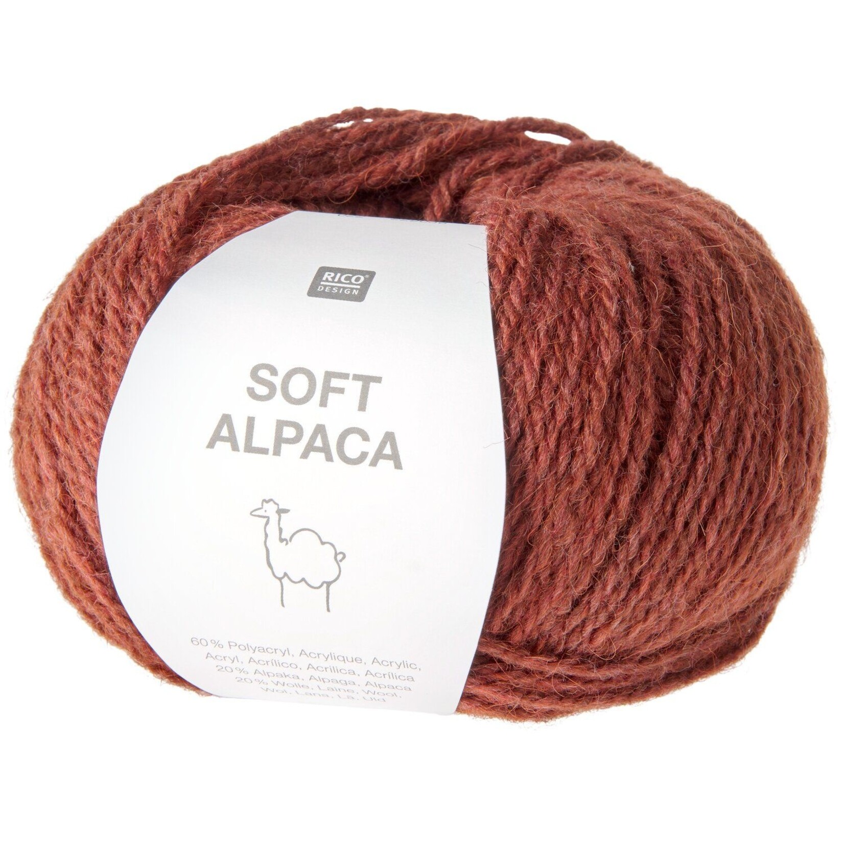 Rico Soft Alpaca 22 Wijnrood