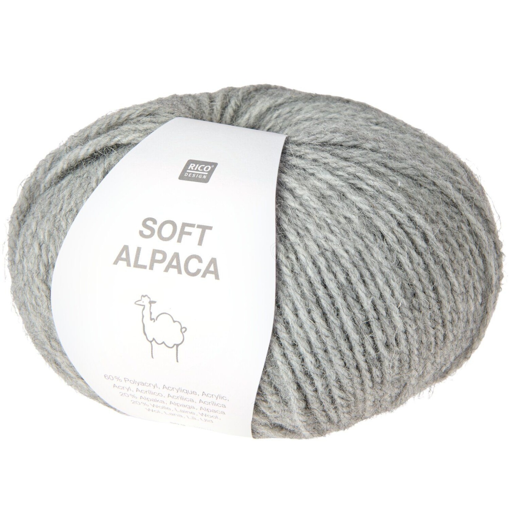 Rico Soft Alpaca 26 Lichtgrijs
