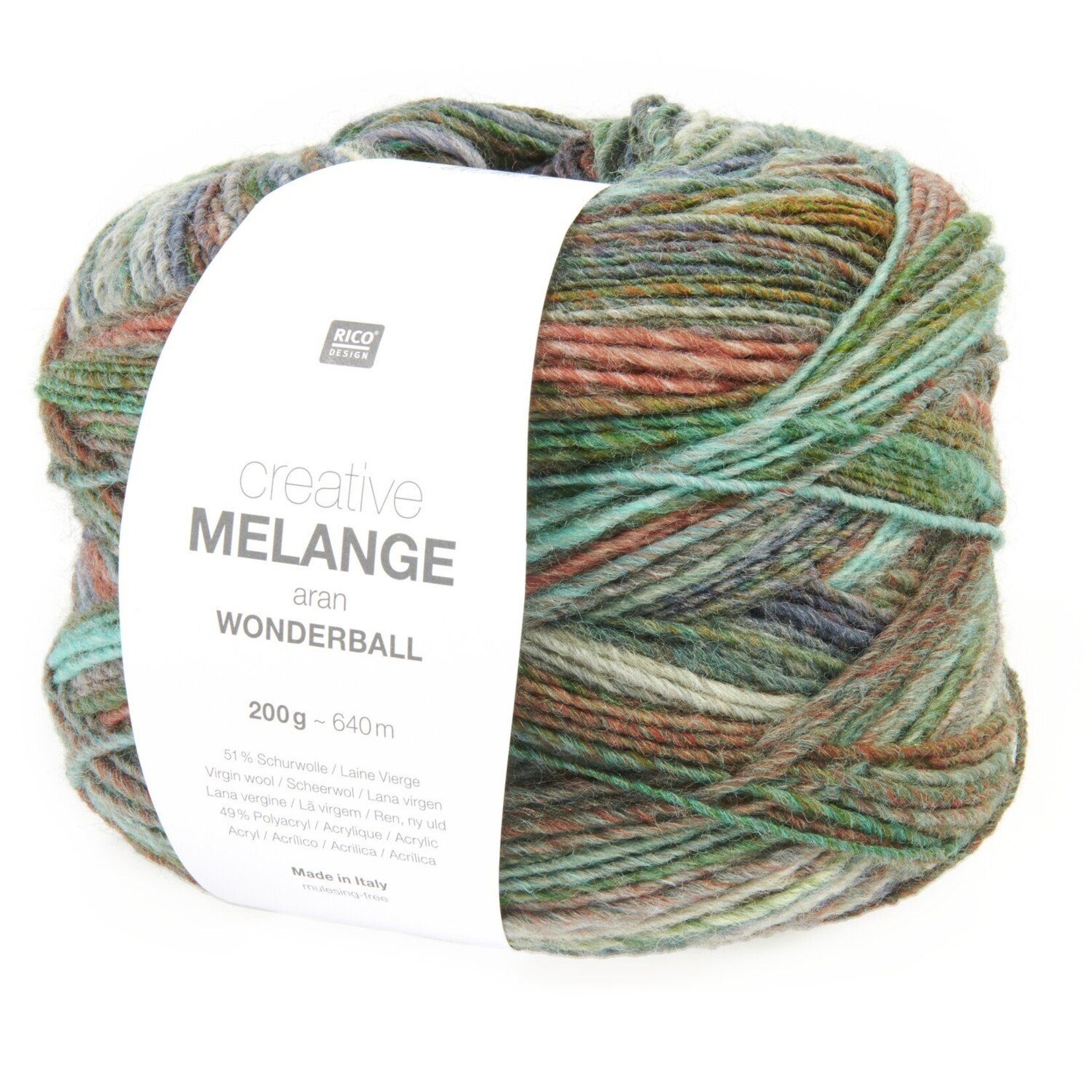 Rico Aran Wonderball 35 Winter Forest