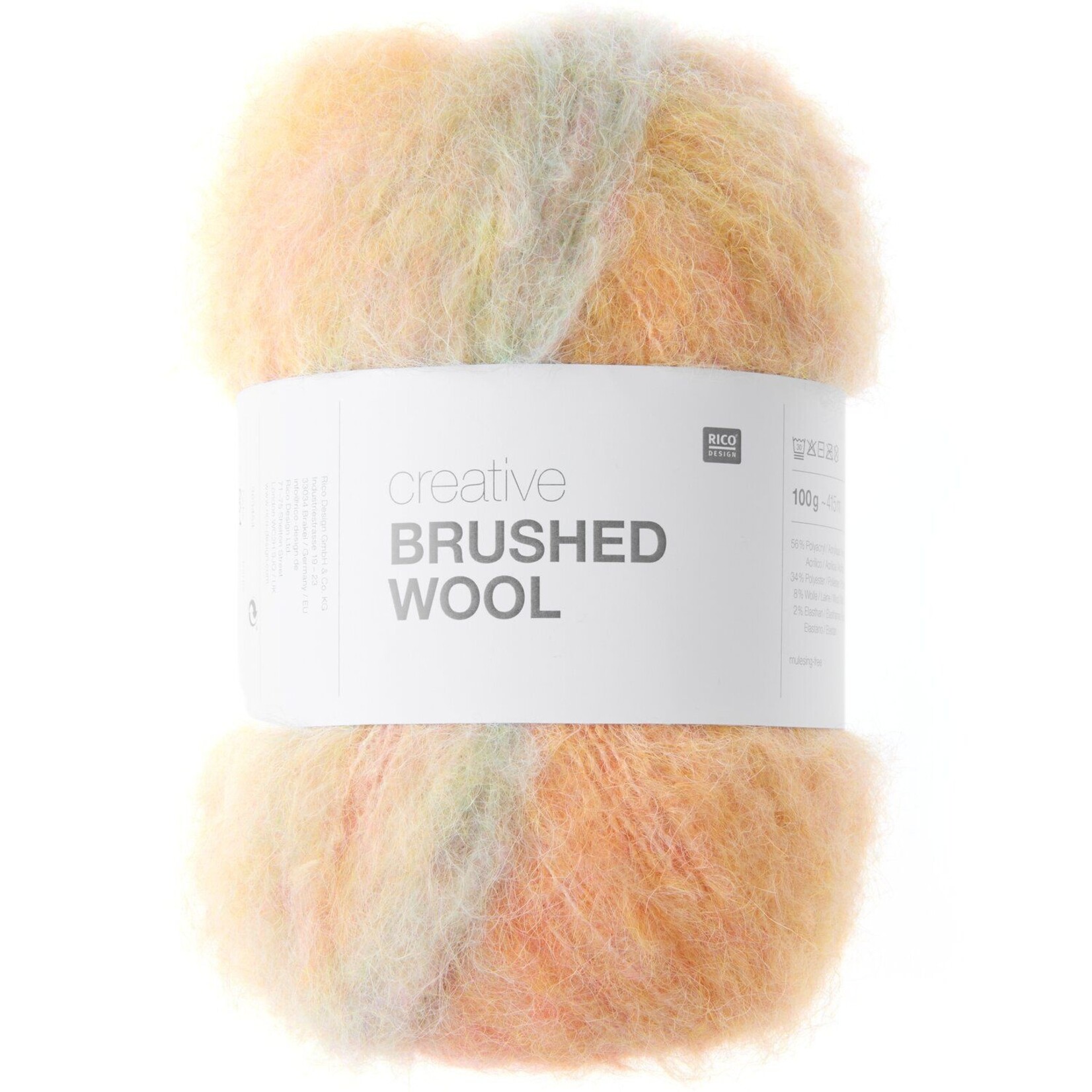 Rico Brushed Wool 1 Rainbow