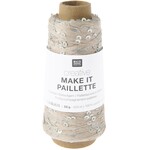 Rico Make it Paillette 1 Zilver