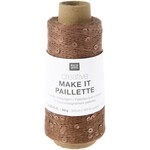 Rico Make it Paillette 5 Bruin