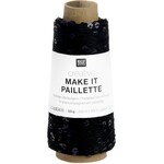 Rico Make it Paillette 13 Zwart