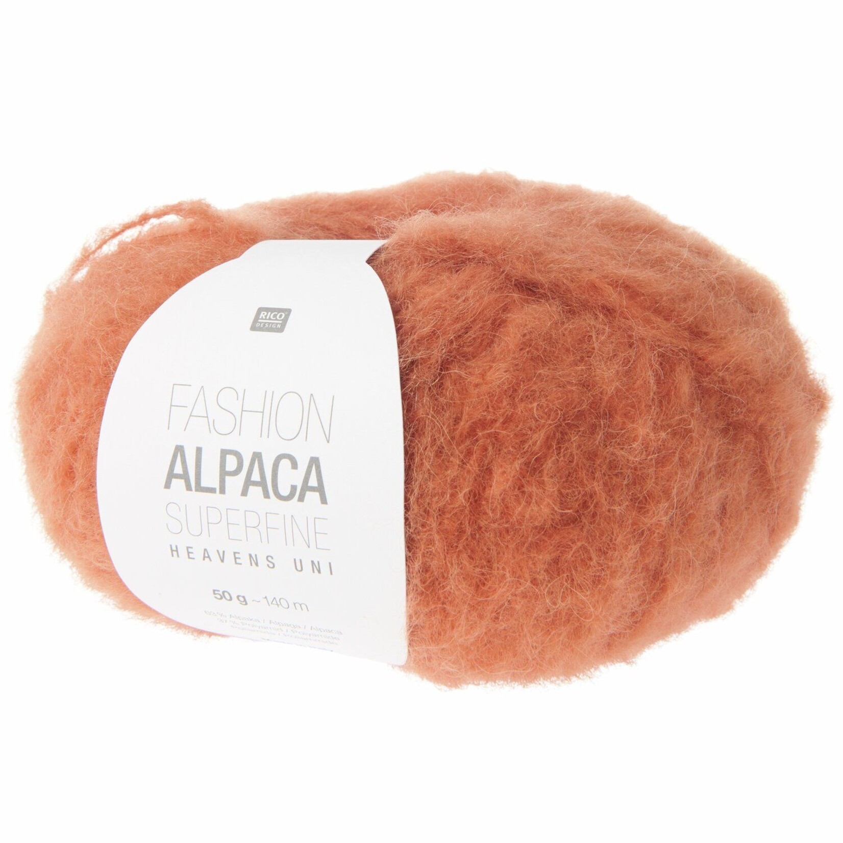 Rico Alpaca Superfine Heavens Uni 16 Terracotta