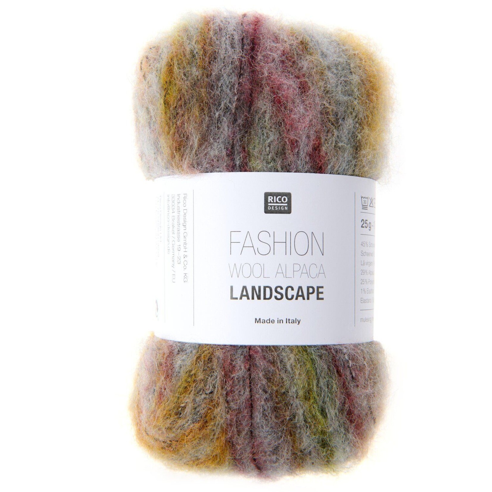 Rico Wool Alpaca Landscape 1 Earth