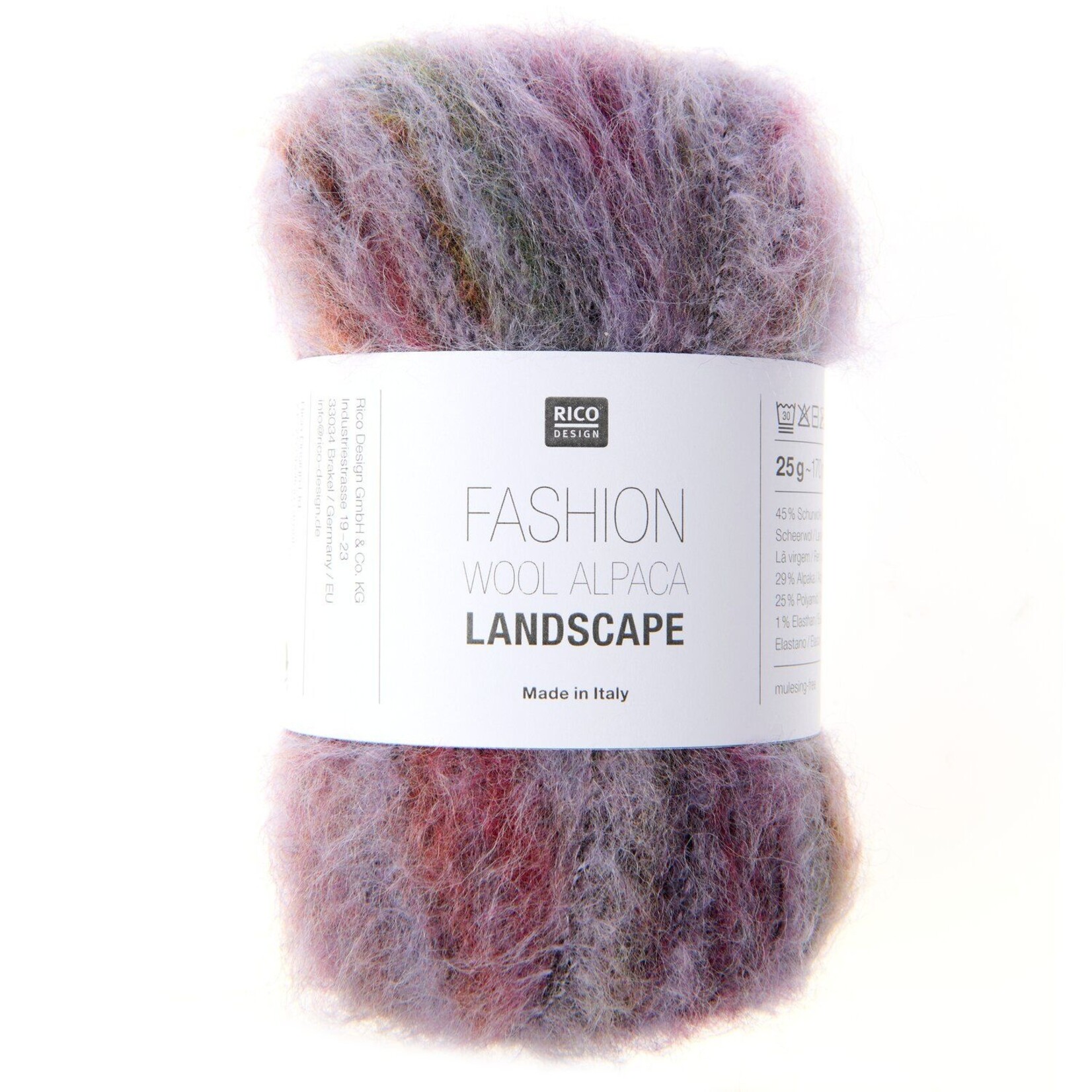 Rico Wool Alpaca Landscape 4 Late Sundown