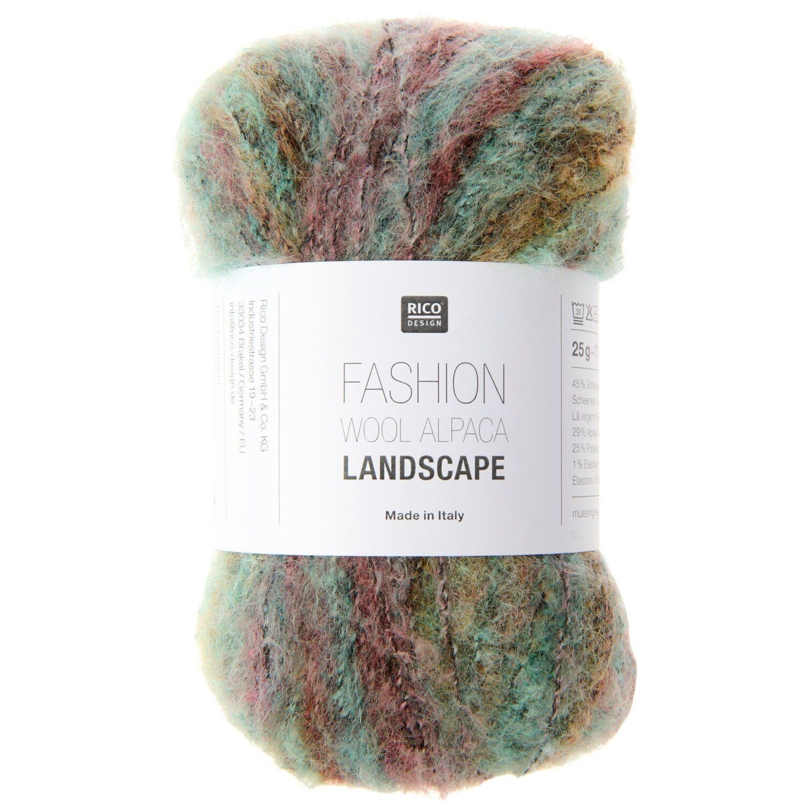Rico Wool Alpaca Landscape 7 Morning Star