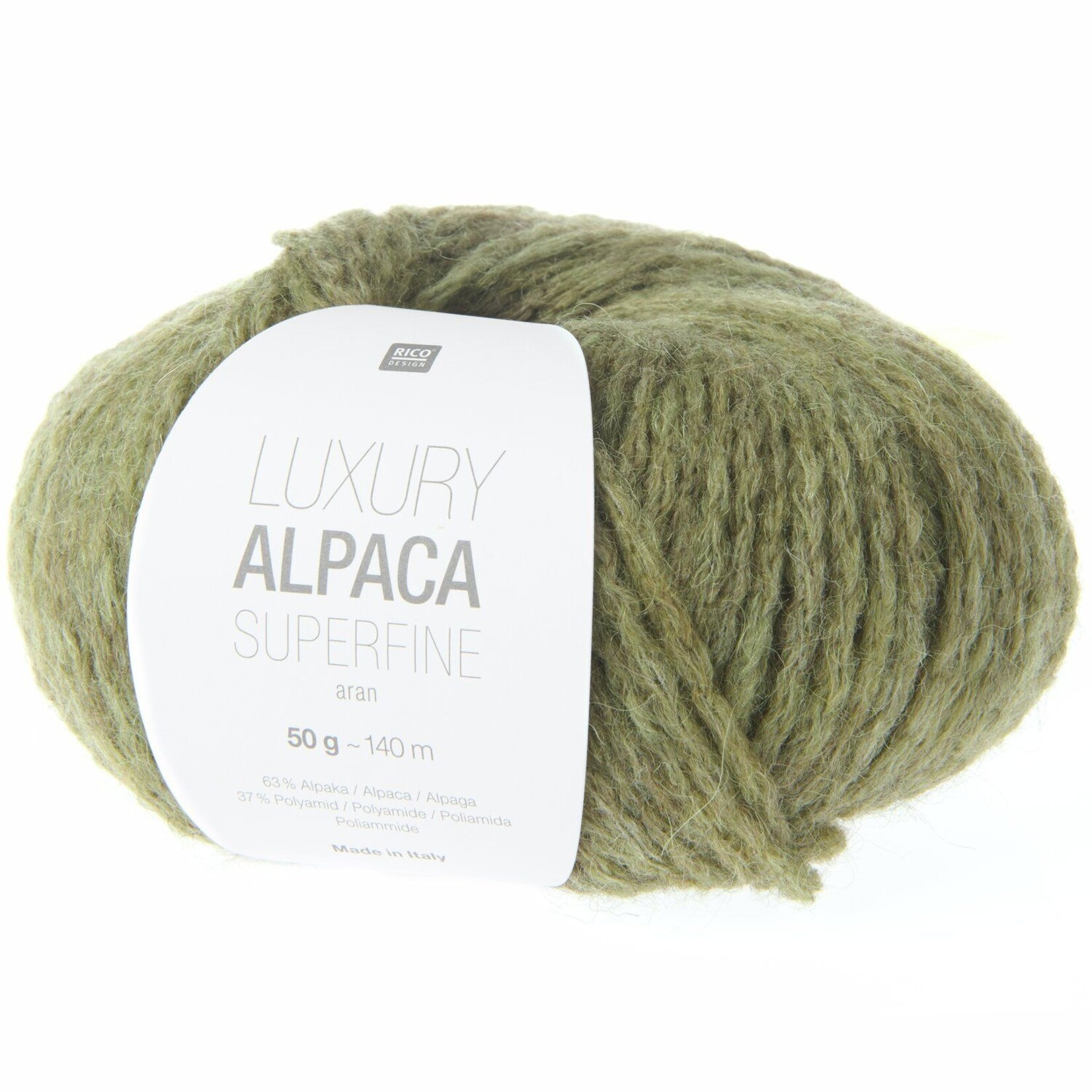 Rico Luxury Alpaca Superfine Aran 34 Ivy