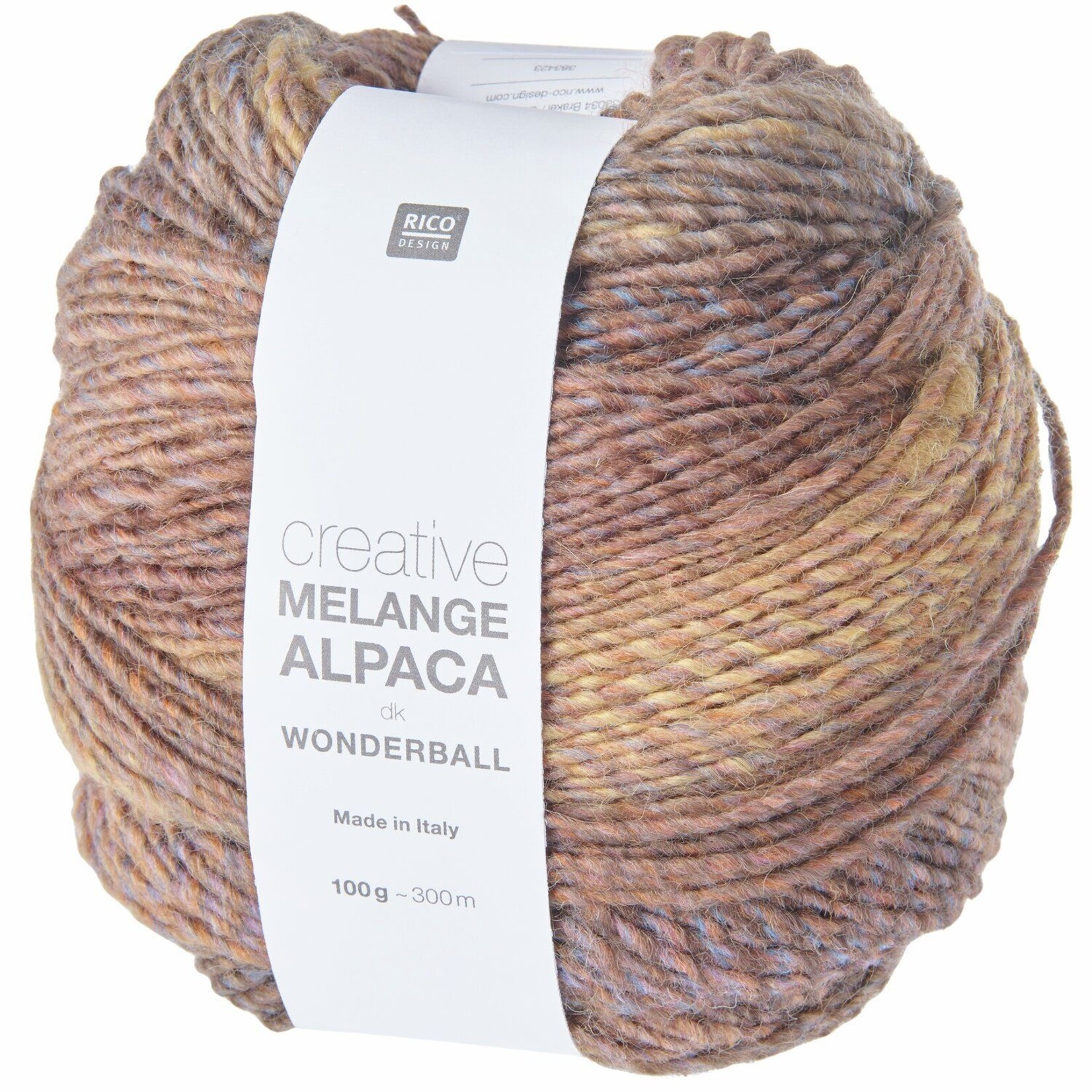 Rico Melange Alpaca Wonderball dk 16 Terra